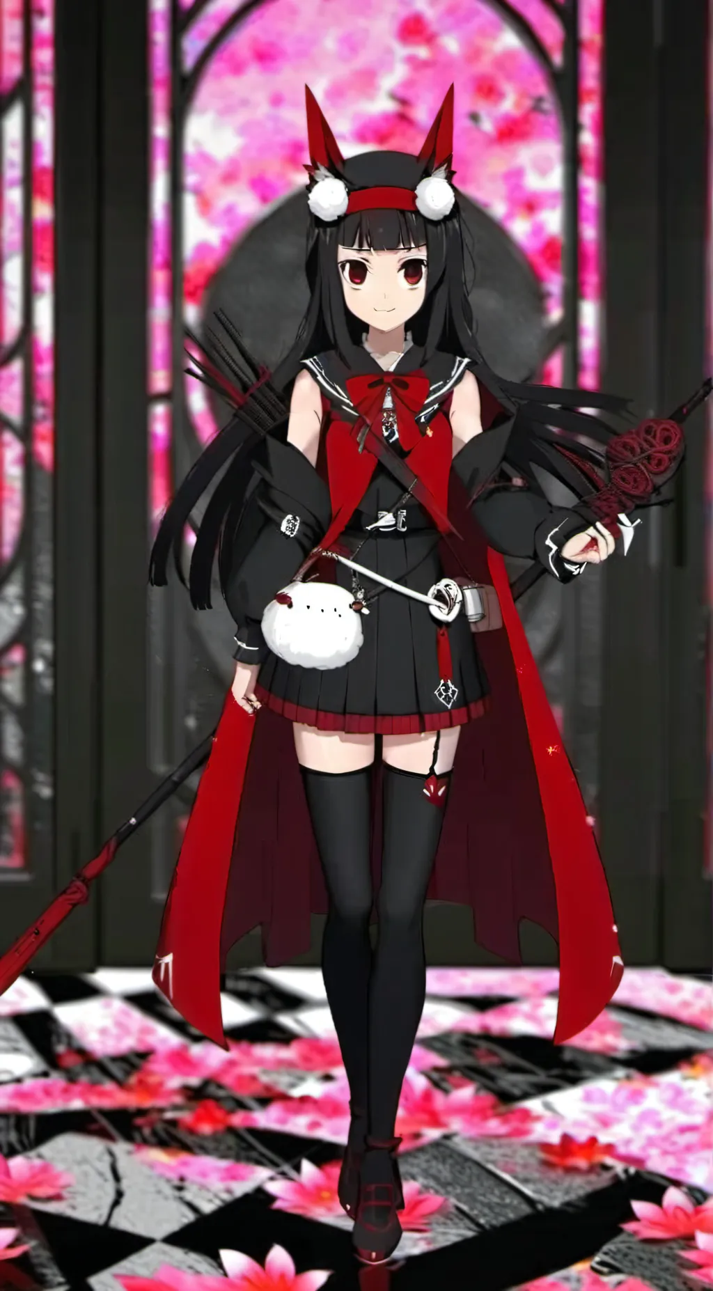 ai character: Rory Mercury  background
