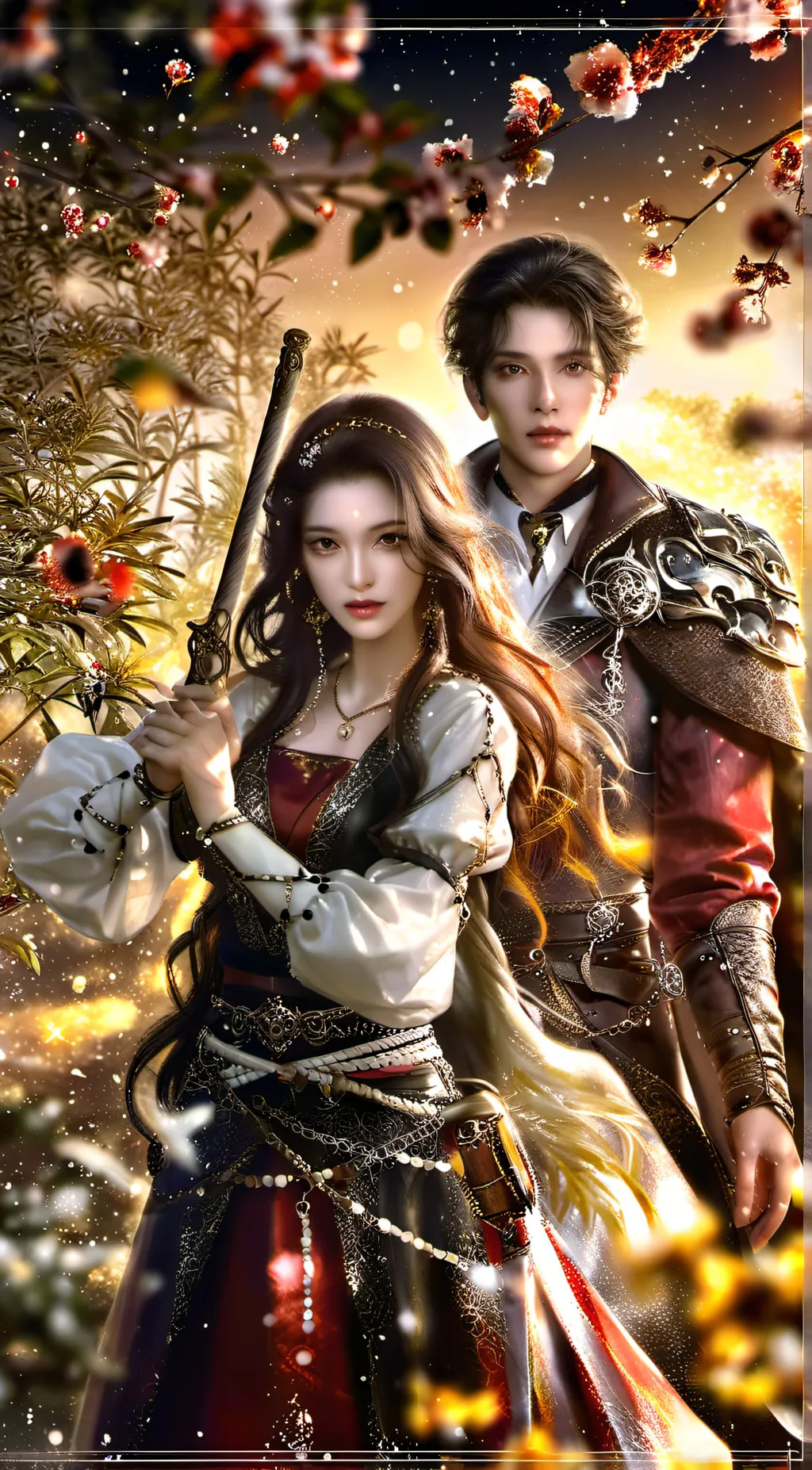 ai character: max and ellie background