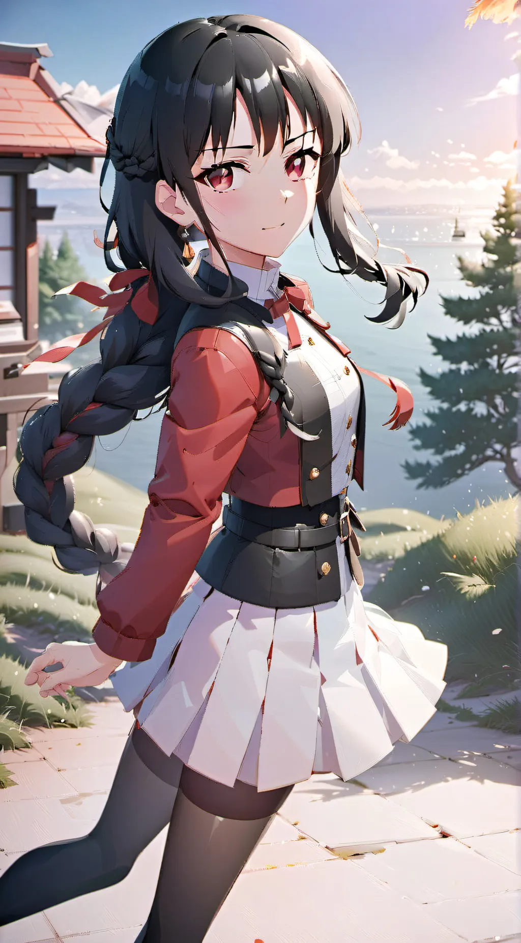 ai character: Suzune Horikita background