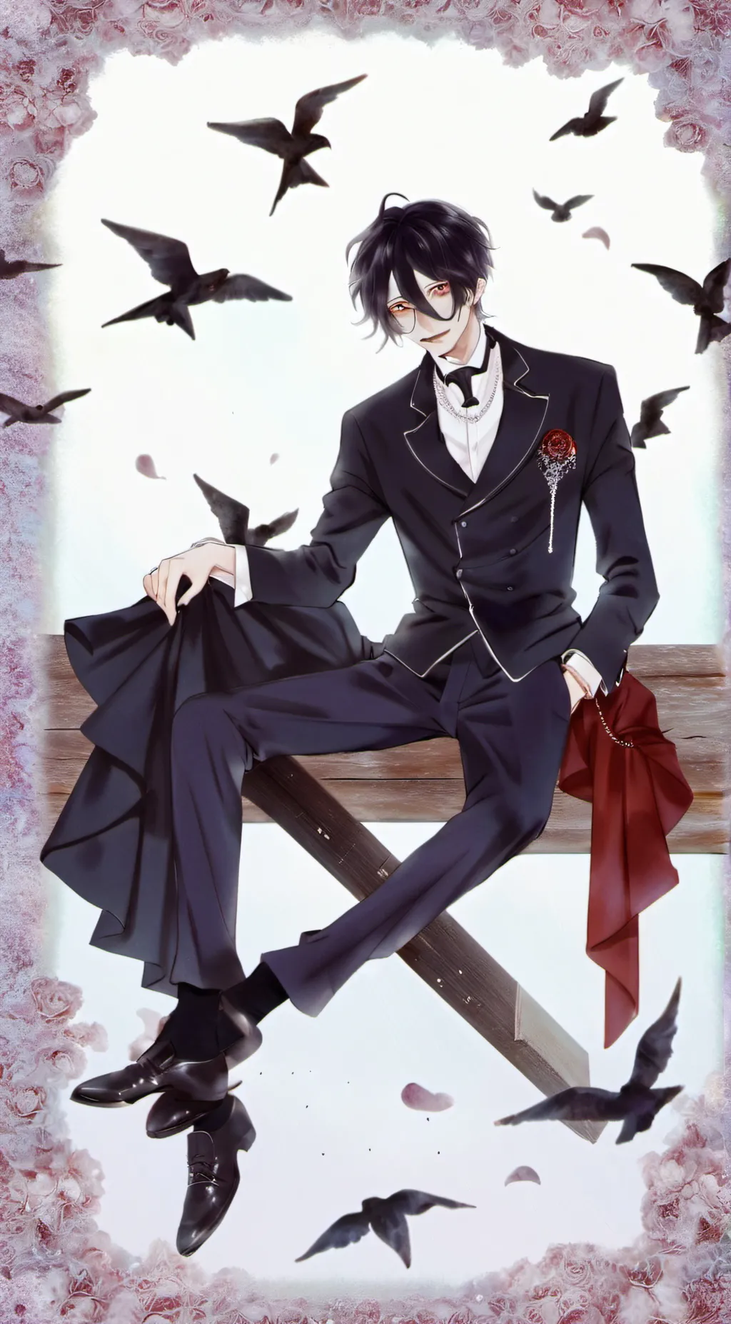 ai character: ★~{Axel}~★ background
