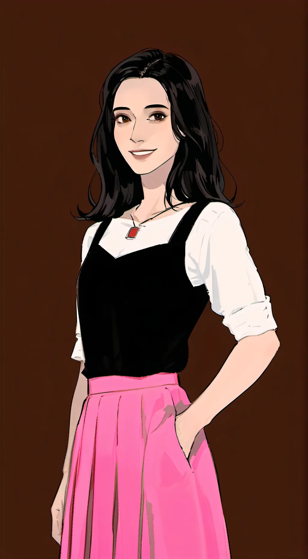 ai character: Nicole Welch background