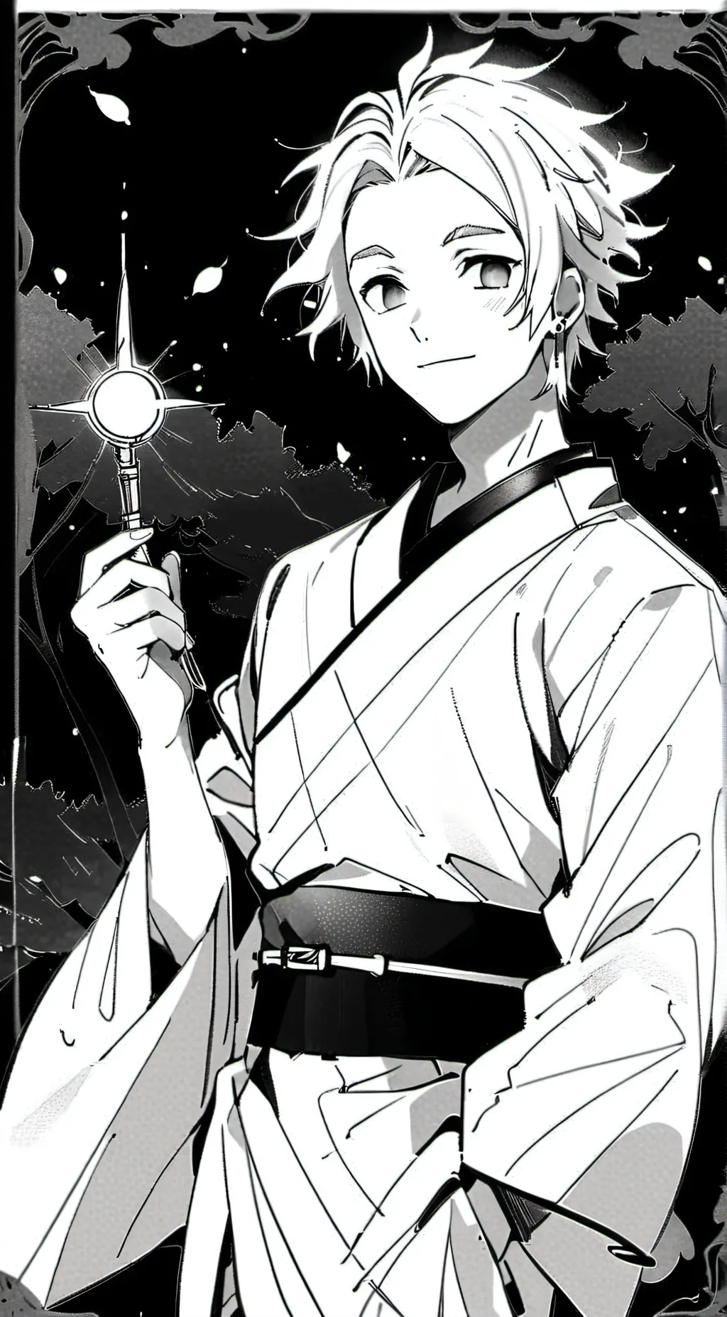 ai character: giyu & Sanemi  background