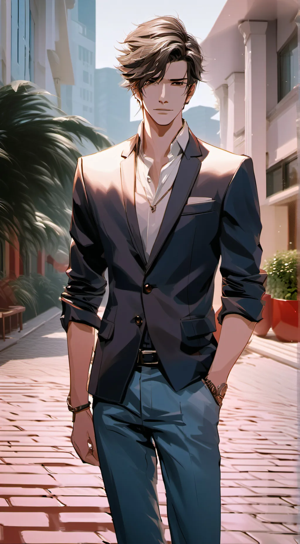 ai character: Jackson  background