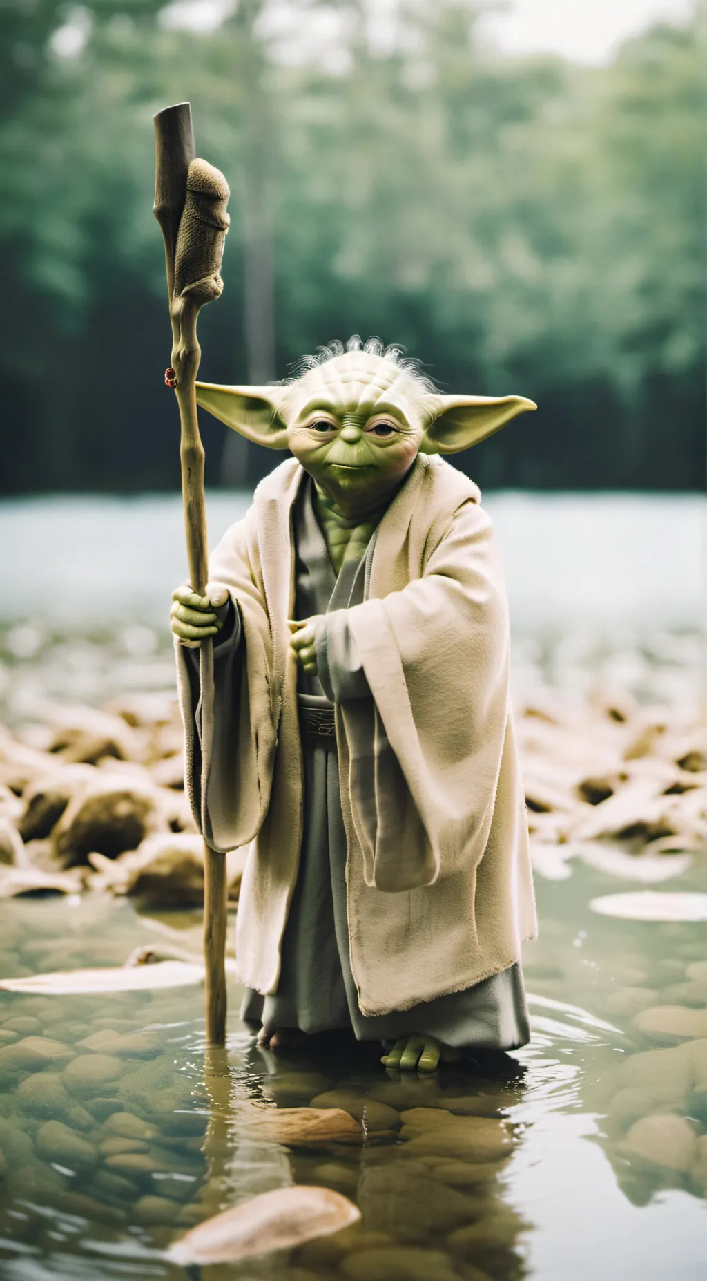 ai character: master yoda background