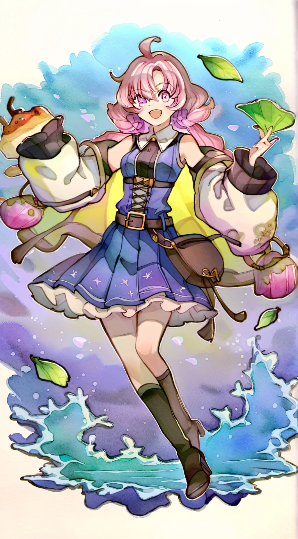 ai character: Aquaria background