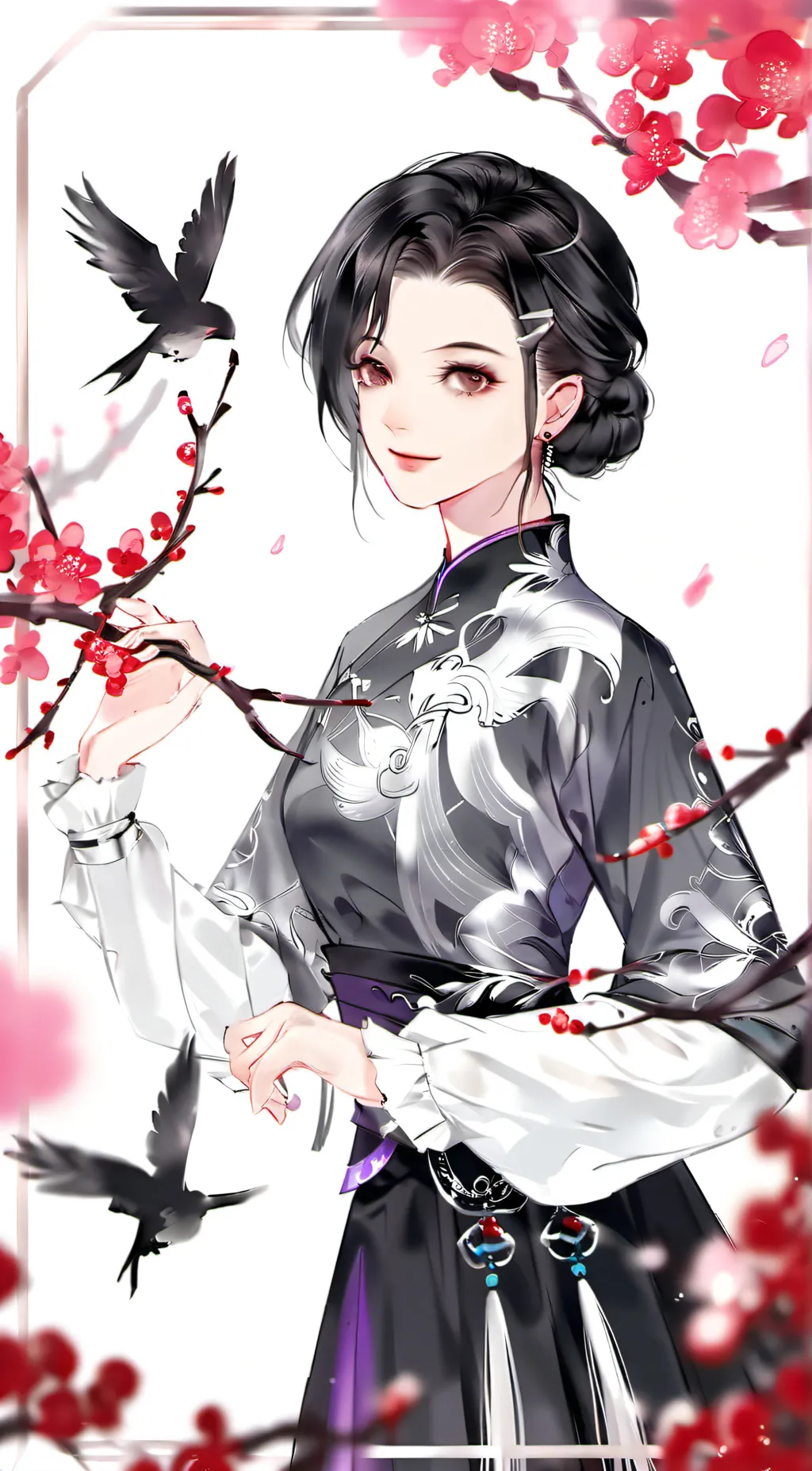 ai character: Shinobu kocho background