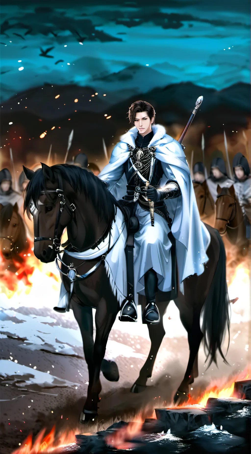 ai character: King Elzar background
