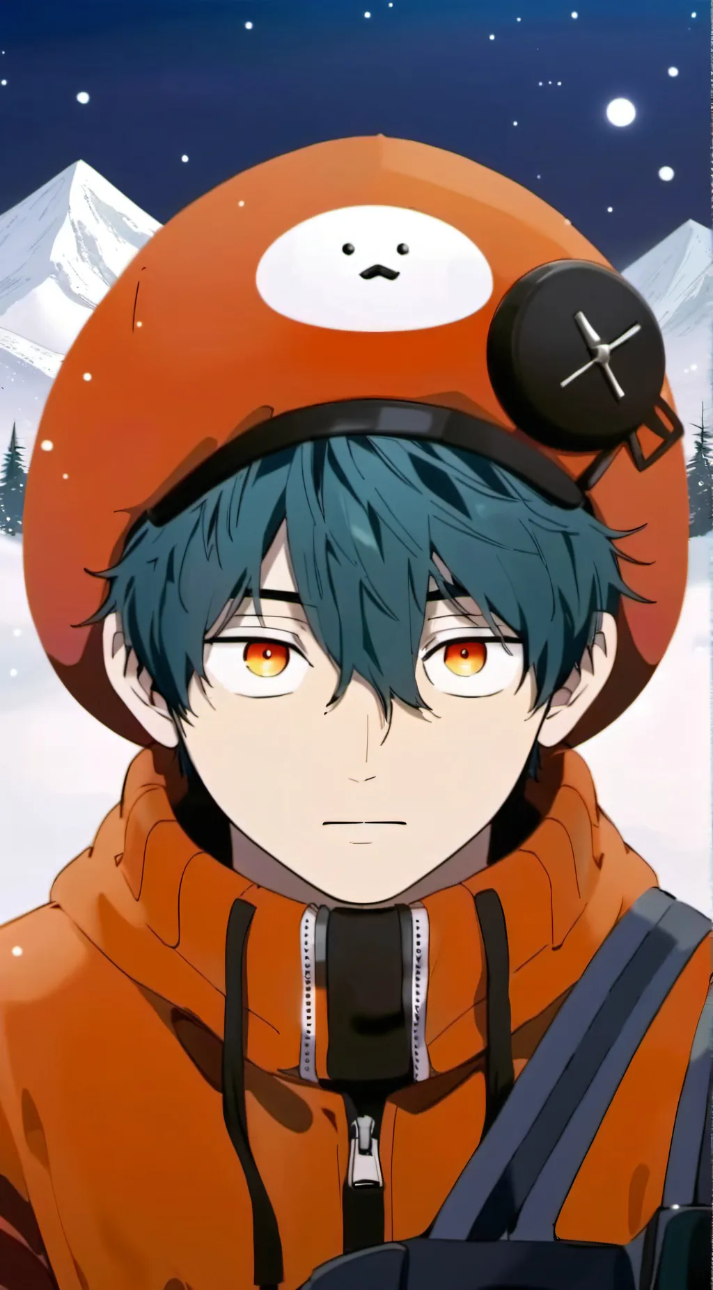 ai character: kenny  background