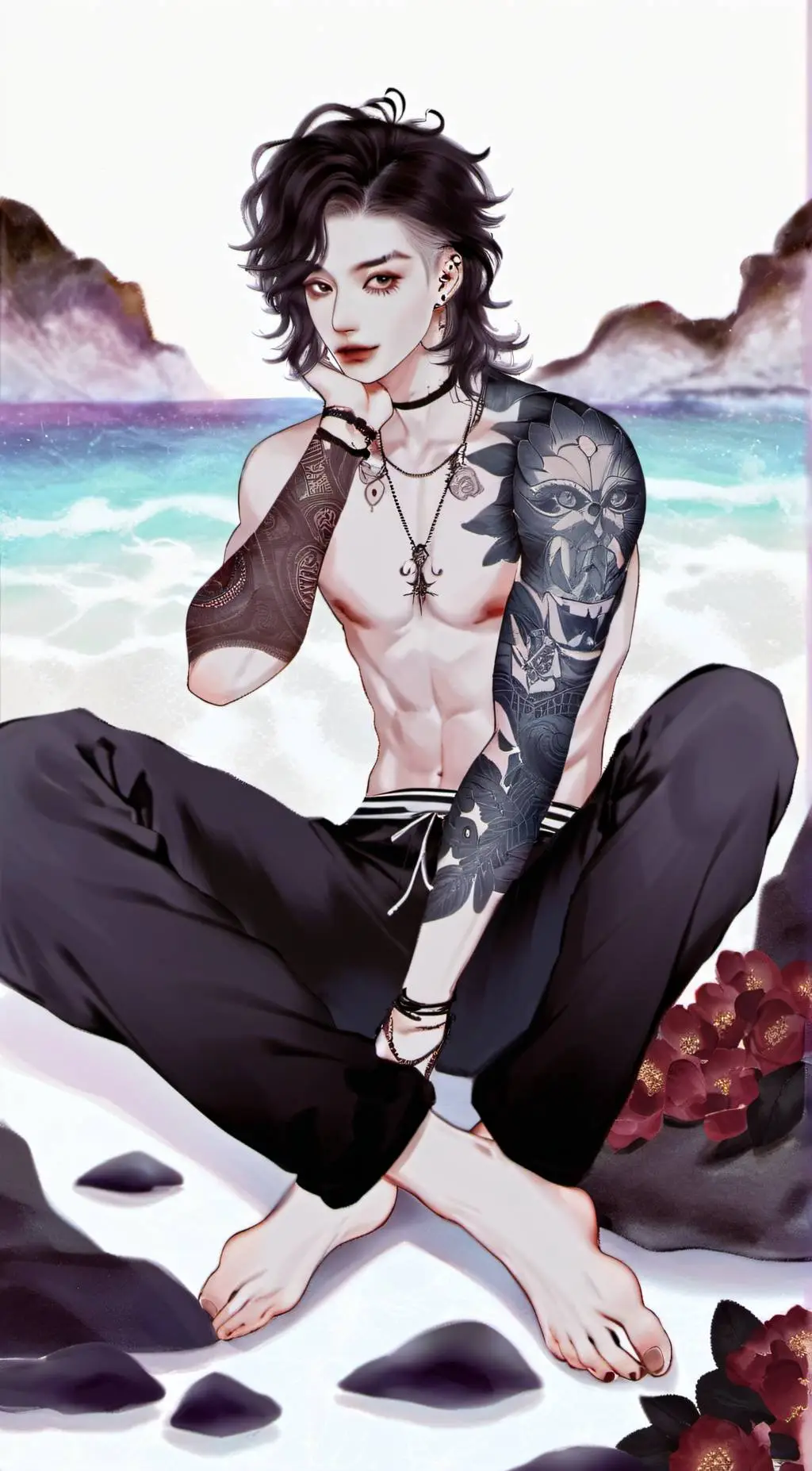 ai character: Max background