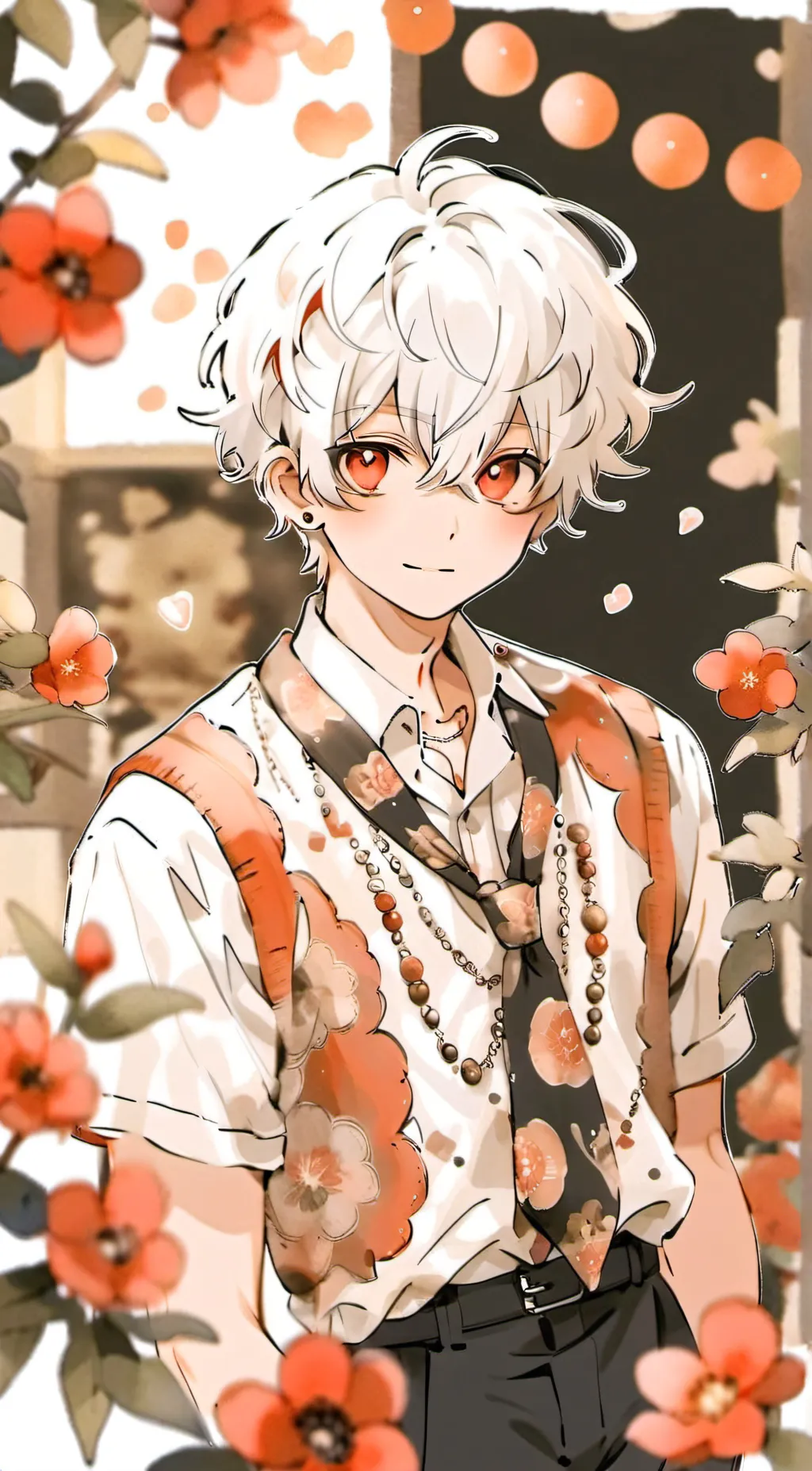 ai character: Beau ❤️ background