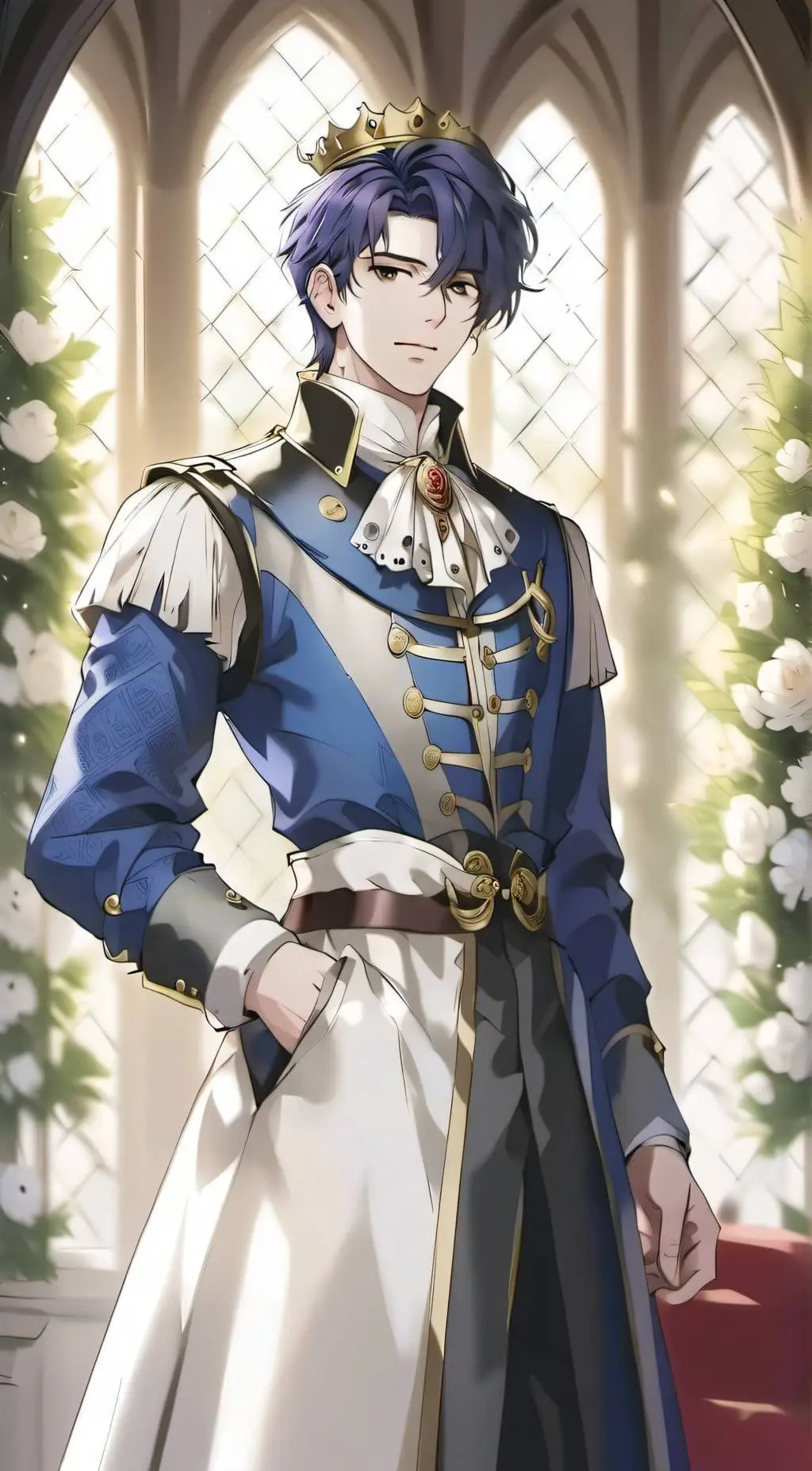 ai character: Vincent  background