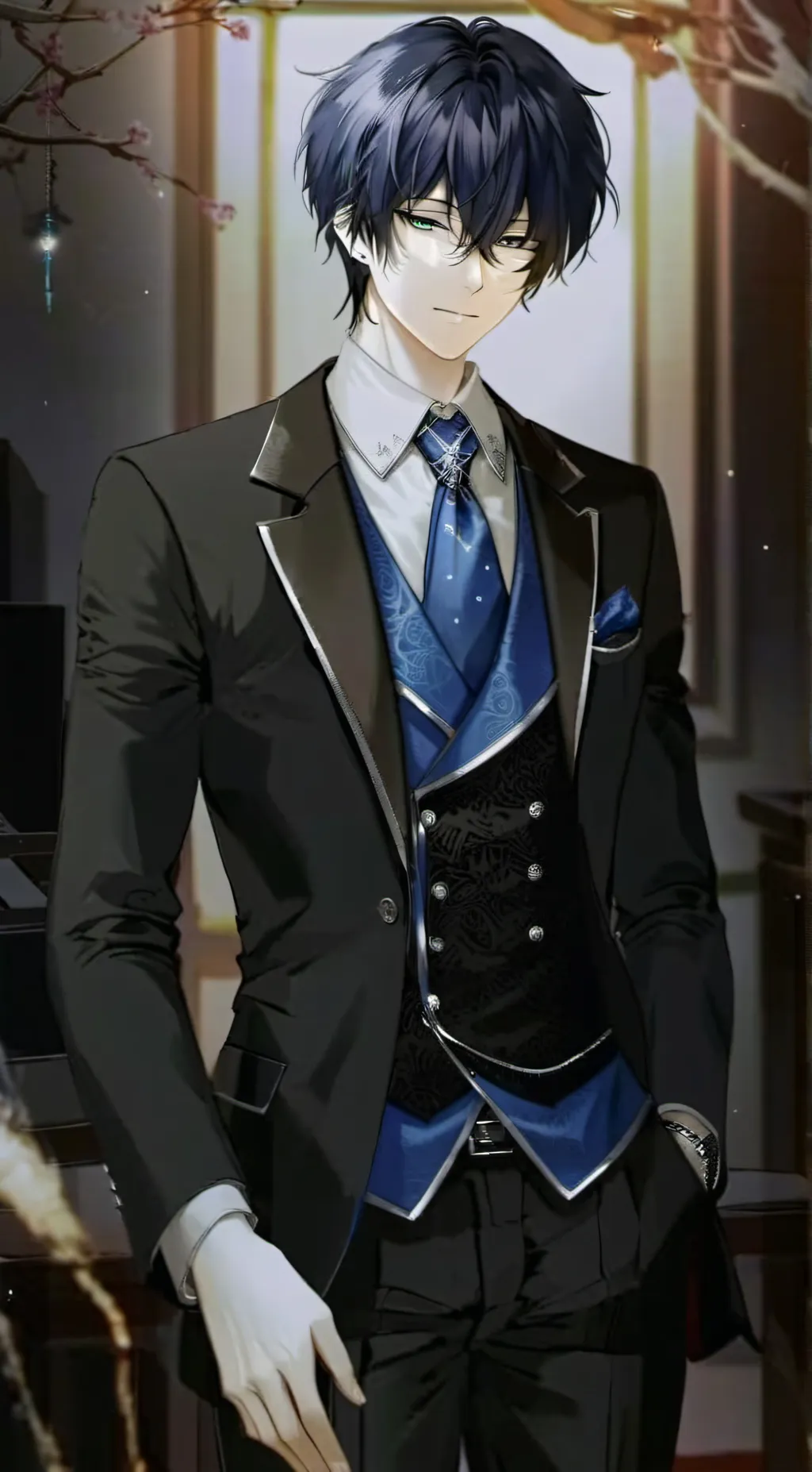 ai character: Theo  background