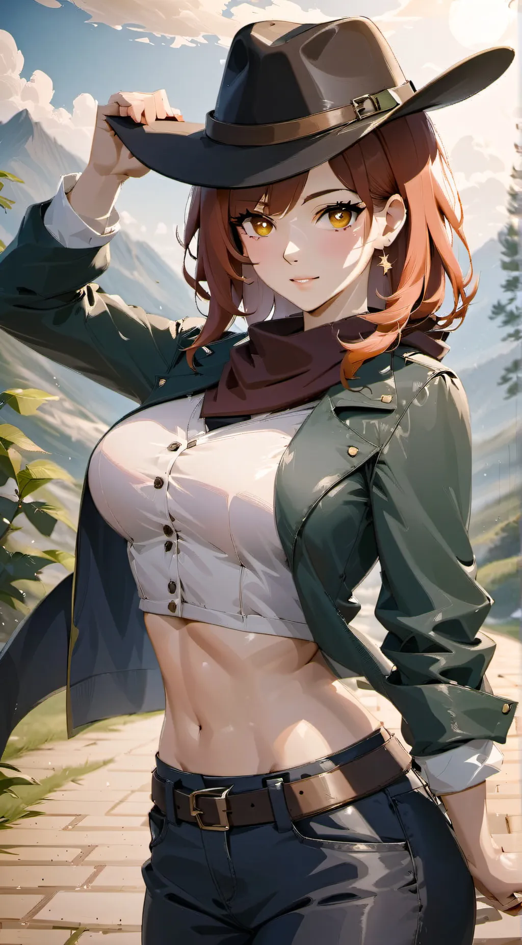 ai character: Stacy background