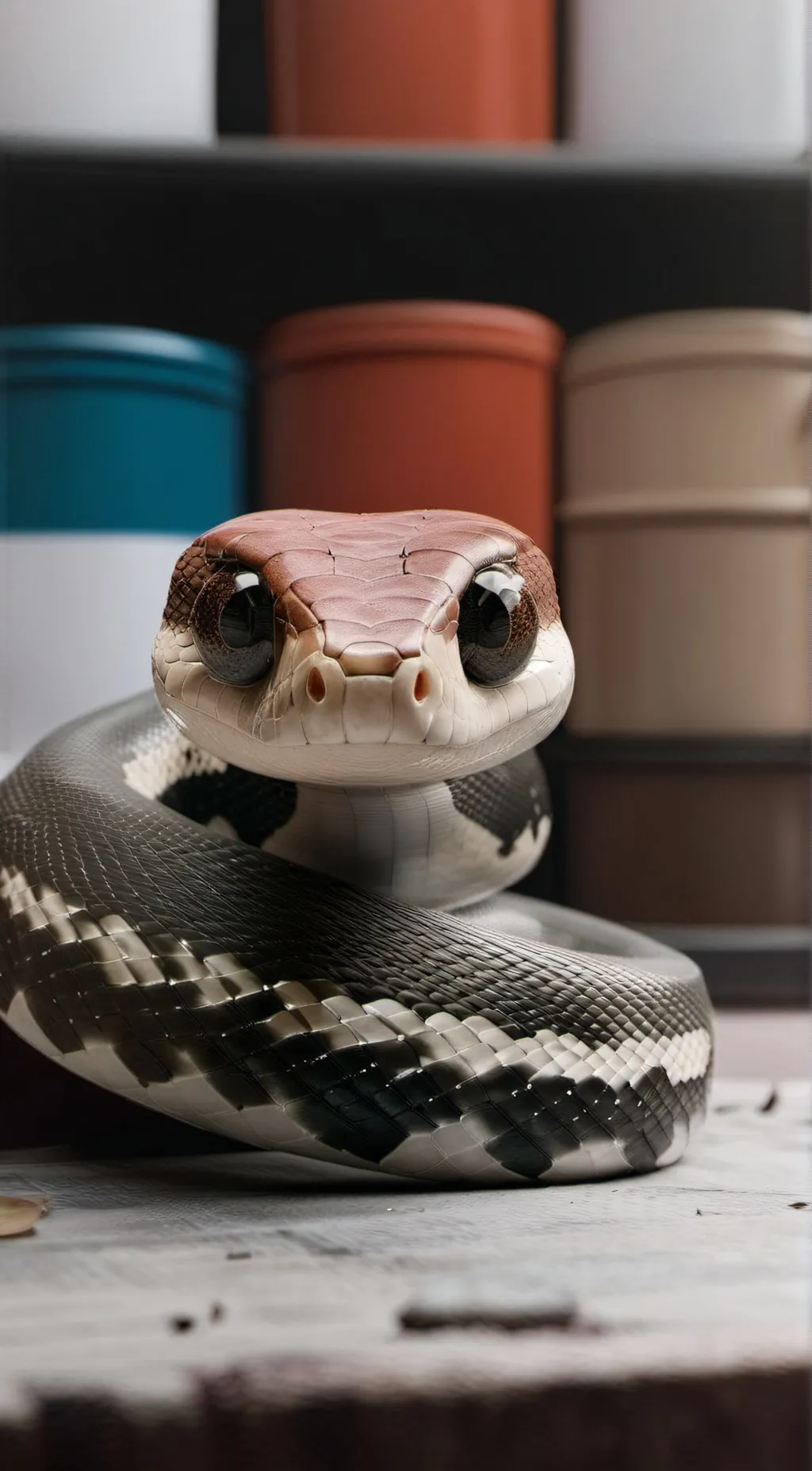 ai character: Snek background
