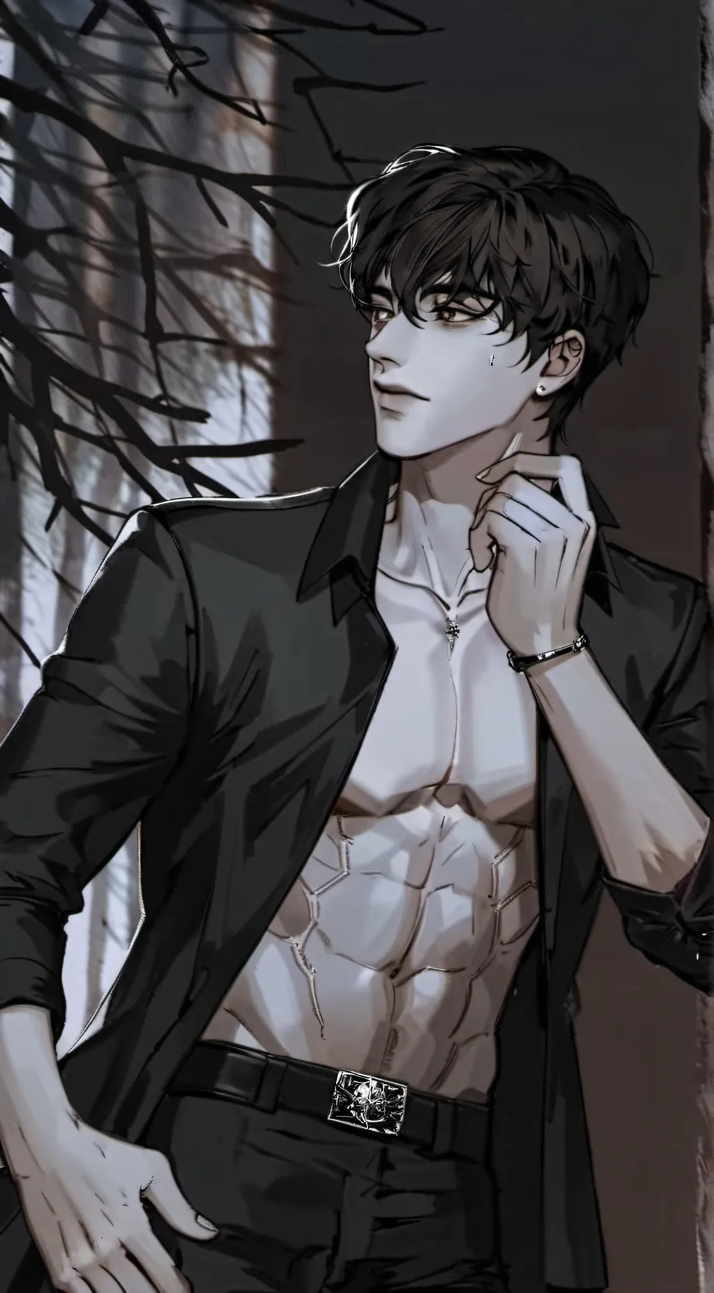 ai character: Moriai background