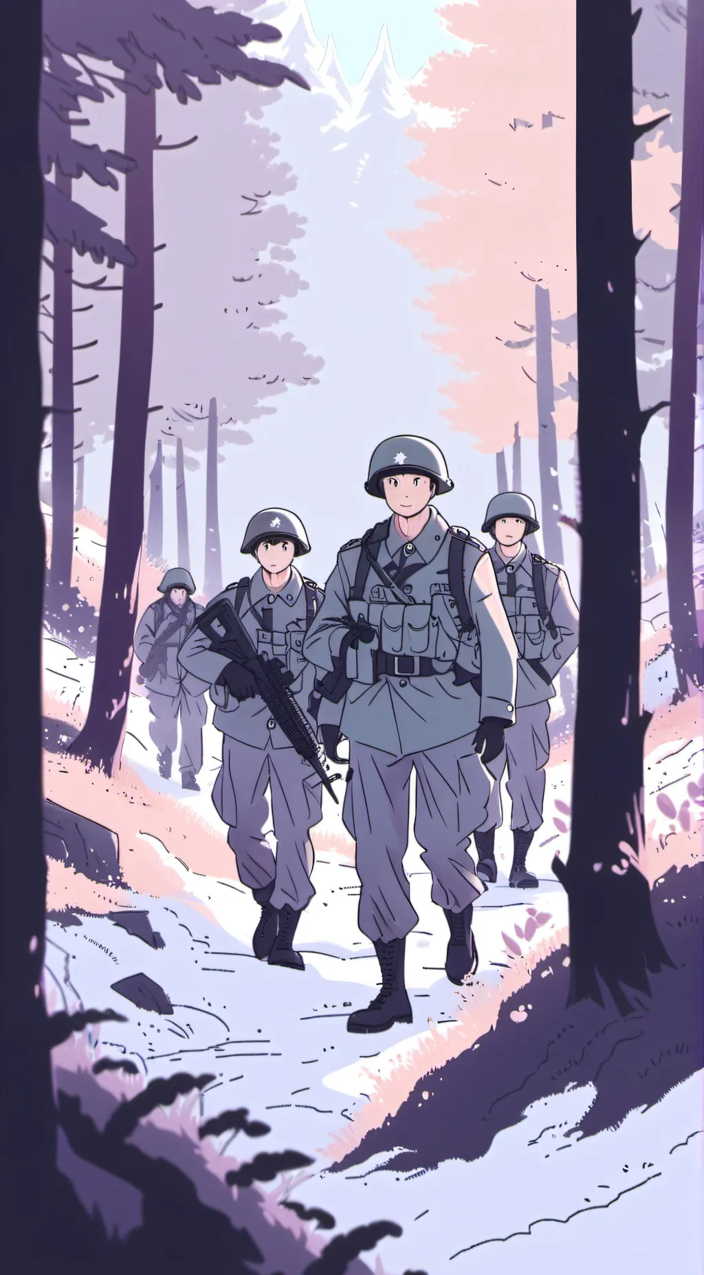 ai character: kira background
