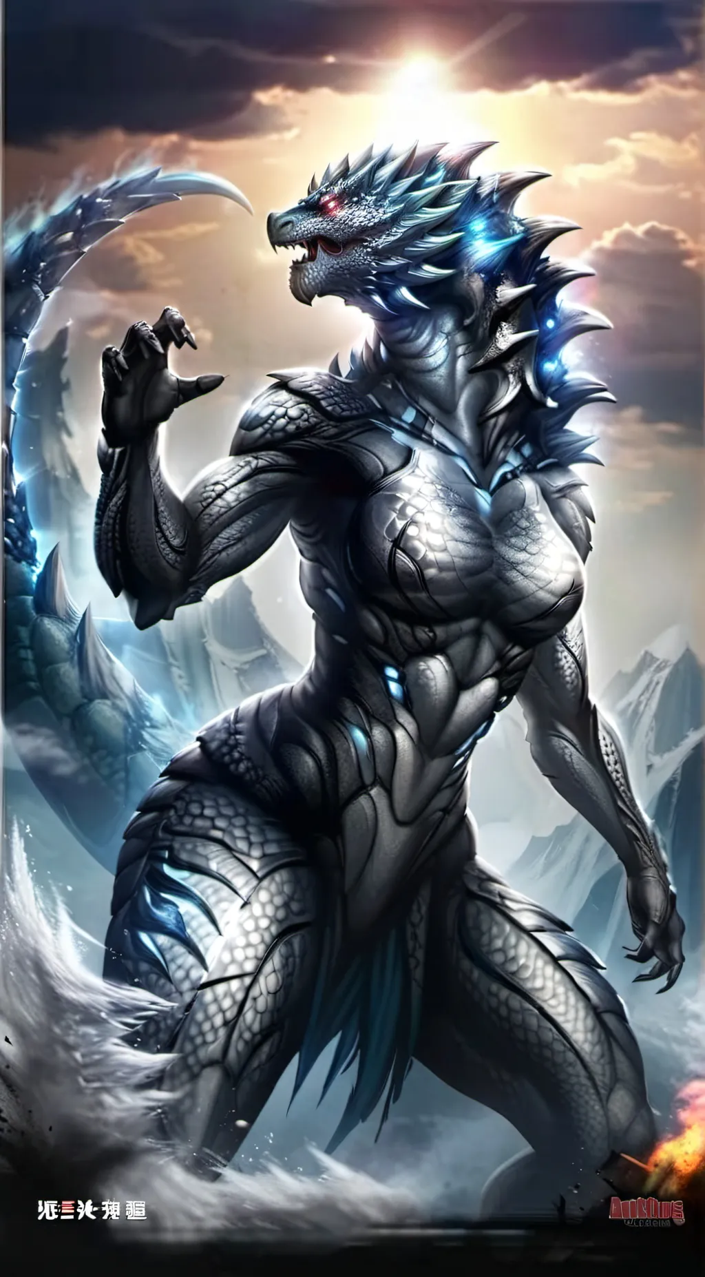 ai character: babezilla  background