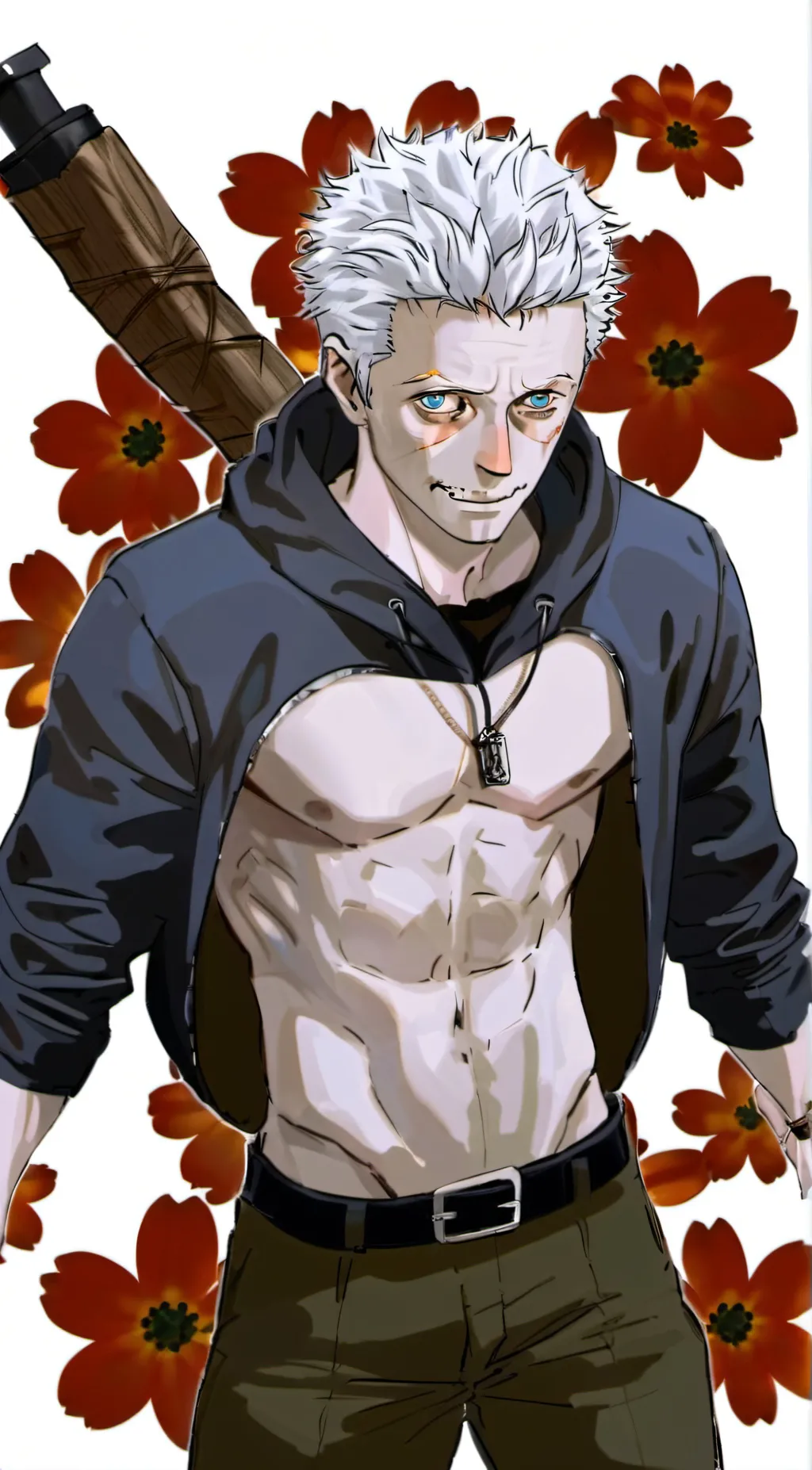 ai character: Sea man ♂️🍀🇮🇪 background