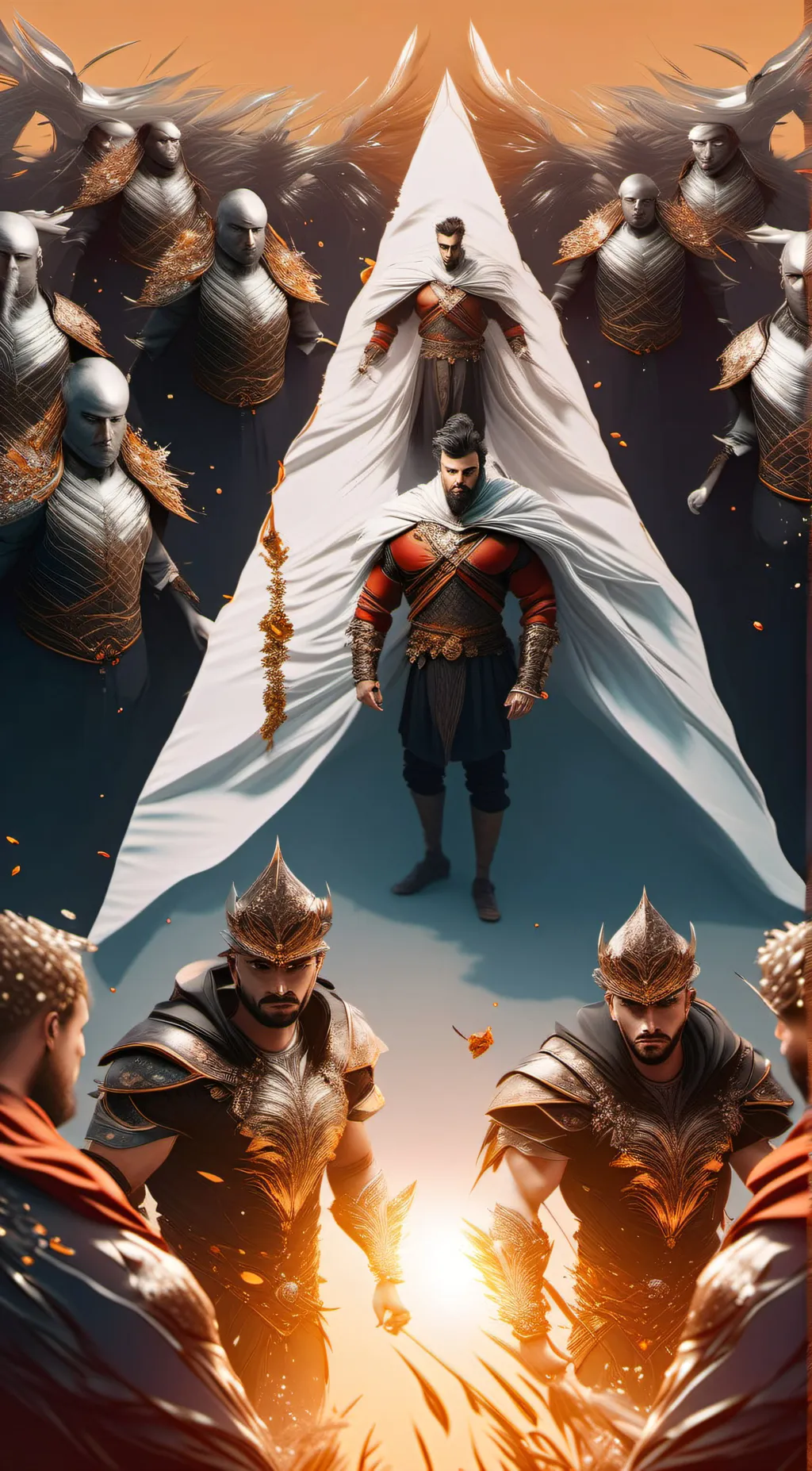 ai character: pro heros background