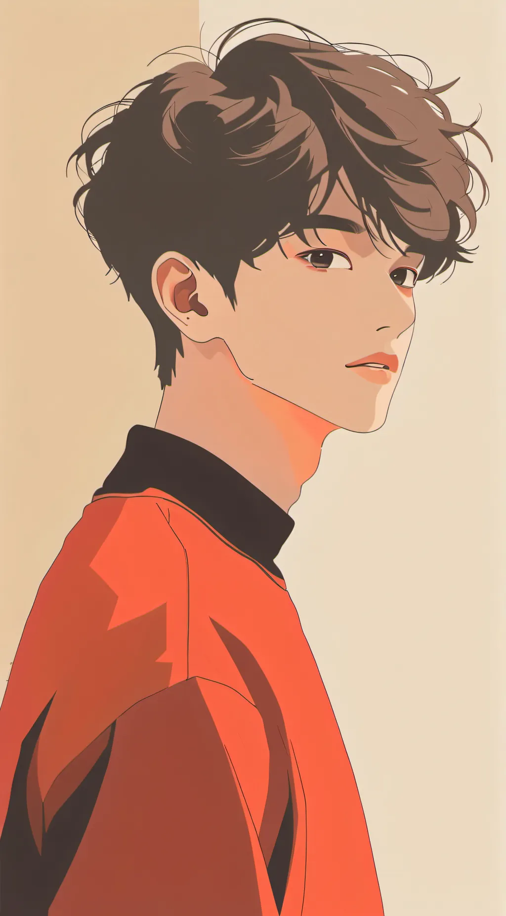 ai character: Aiden  background