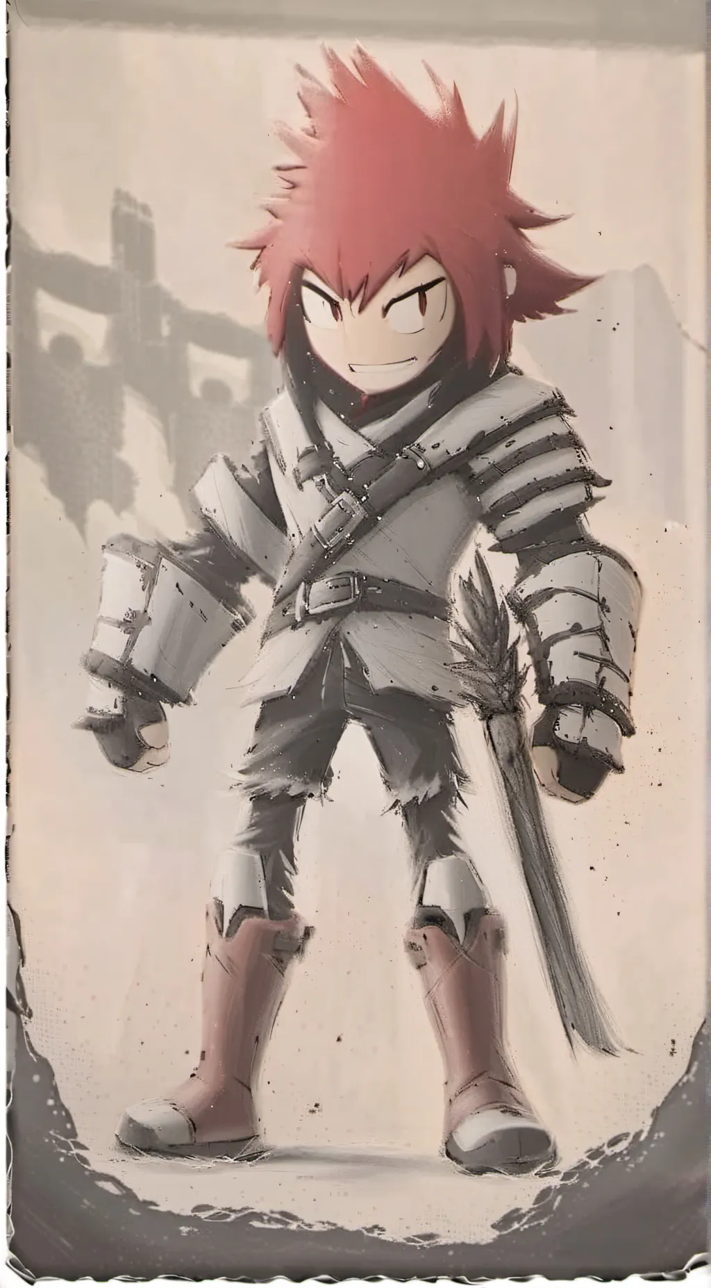 ai character: Knuckles  background