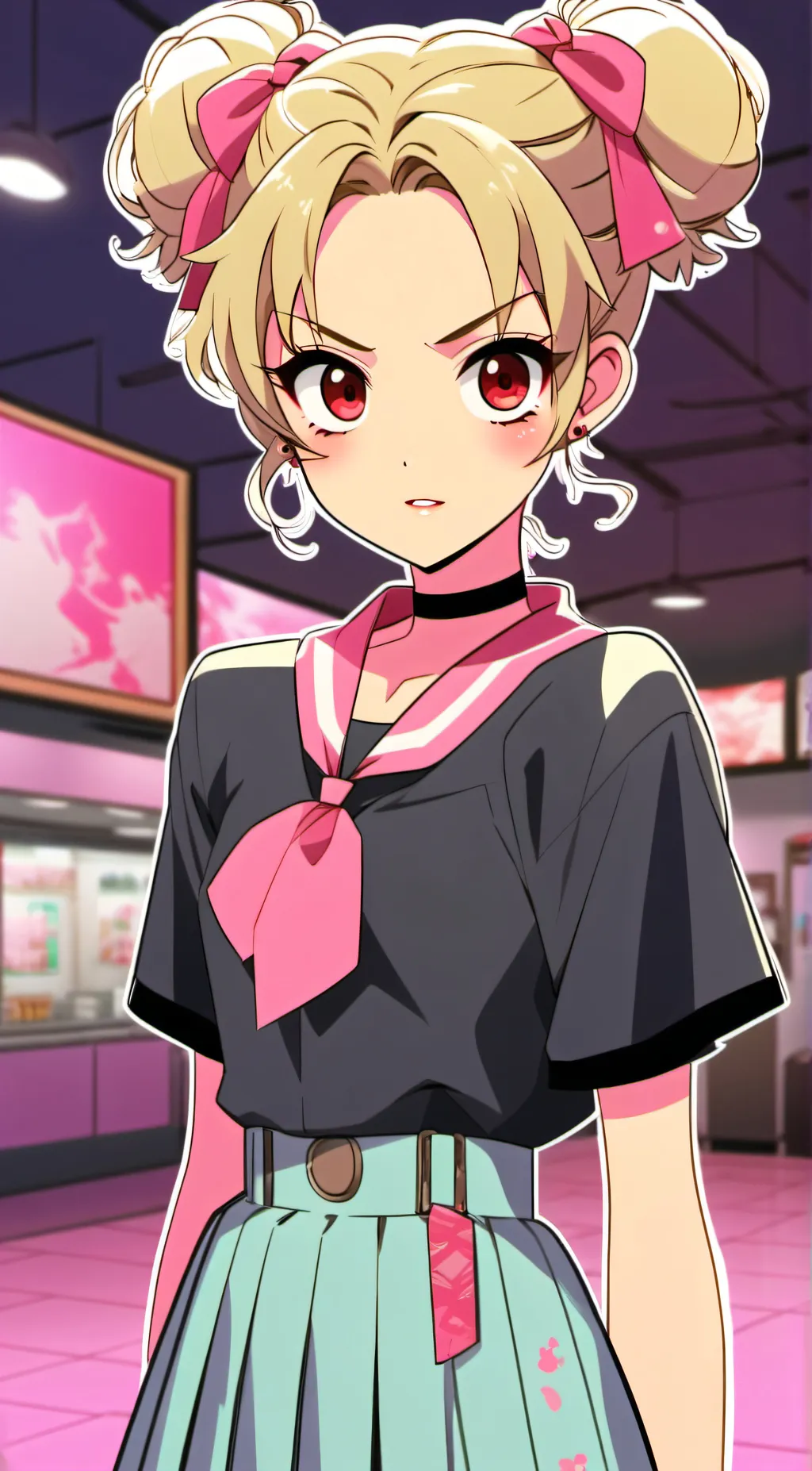 ai character: Toga background