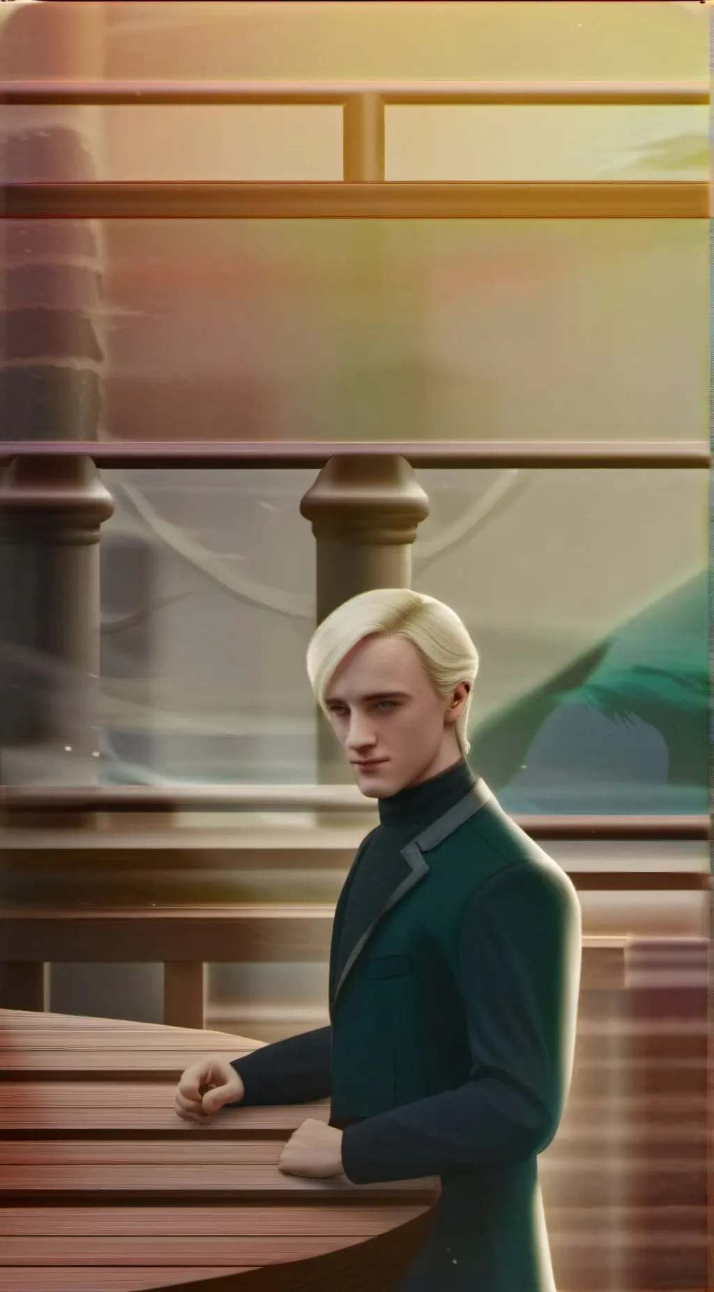ai character: Draco Malfoy  background