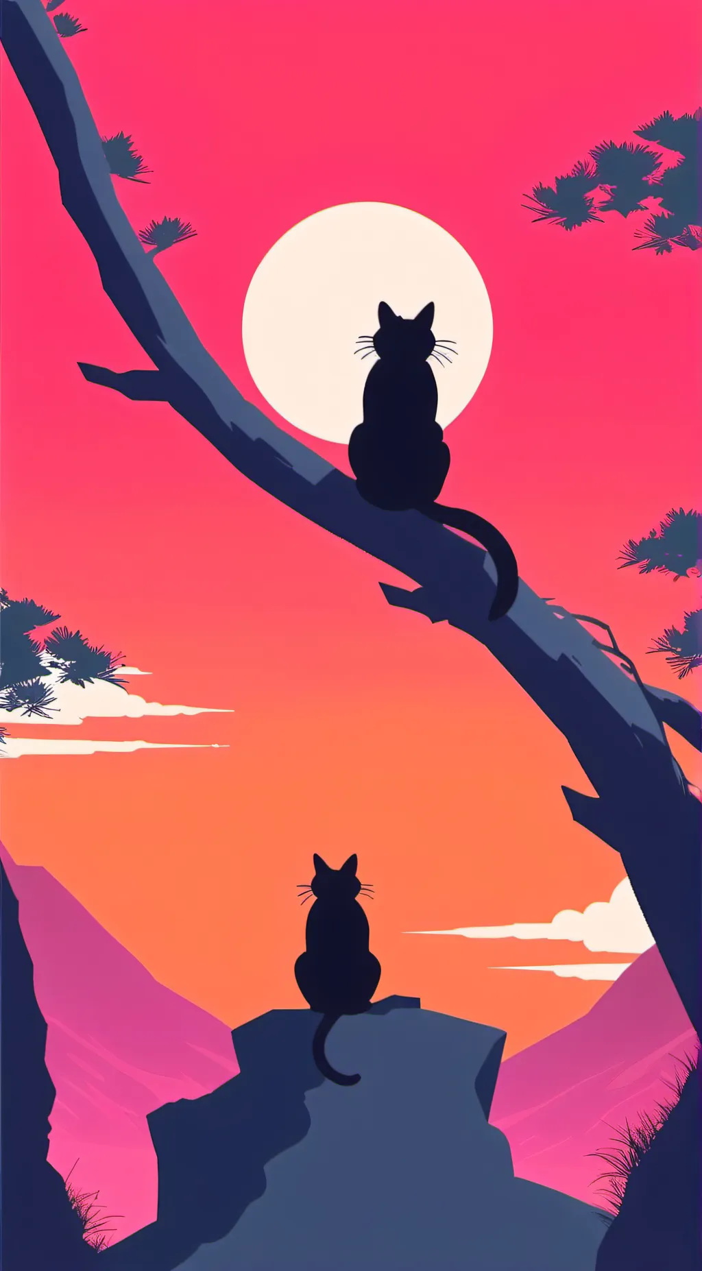 ai character: Smiling critters  background