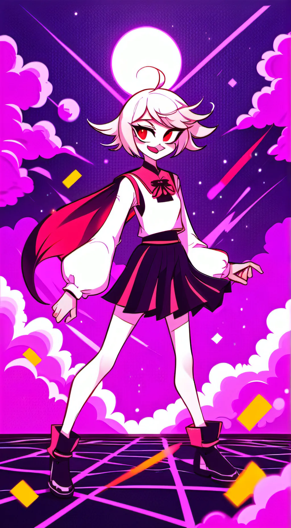 ai character: angel dust background