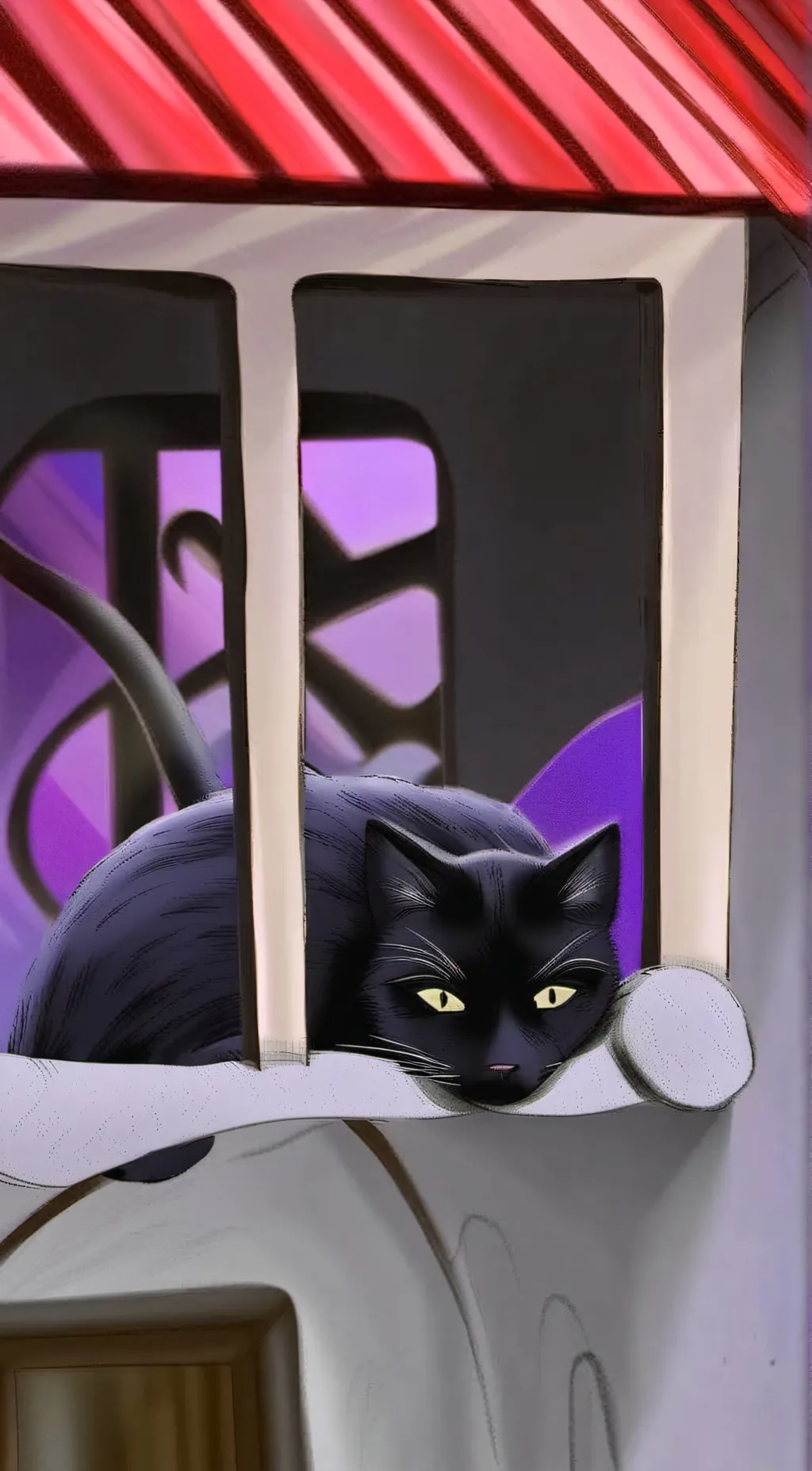 ai character: cat nap background