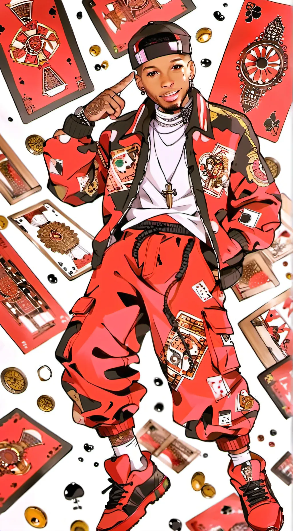 ai character: Kenny background
