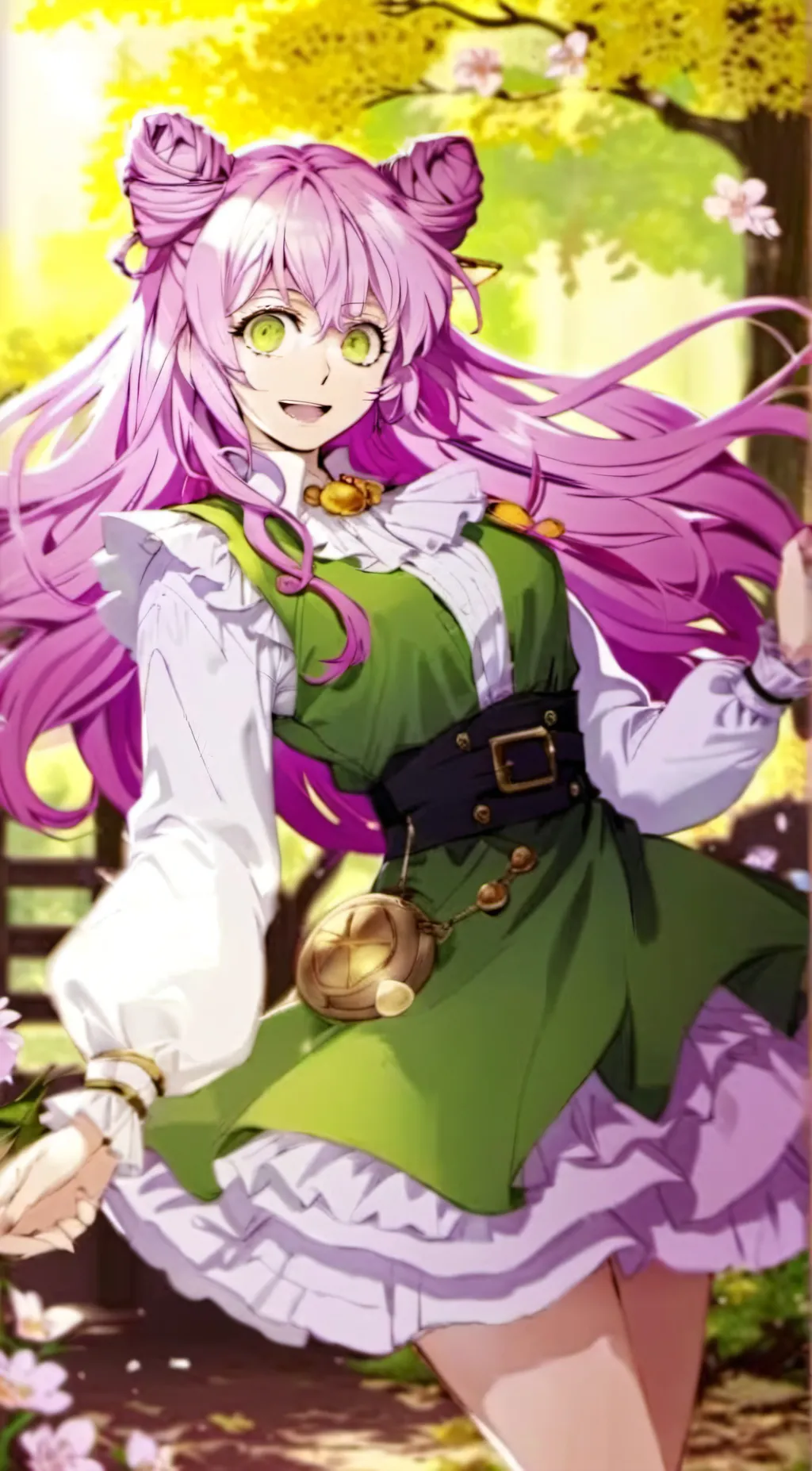 ai character: mitsuri  background