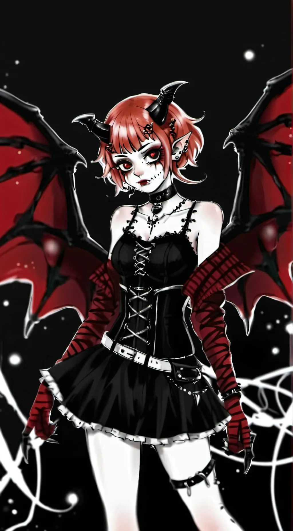 ai character: 🕷️𝓓𝓮𝓶𝓪❤️ background