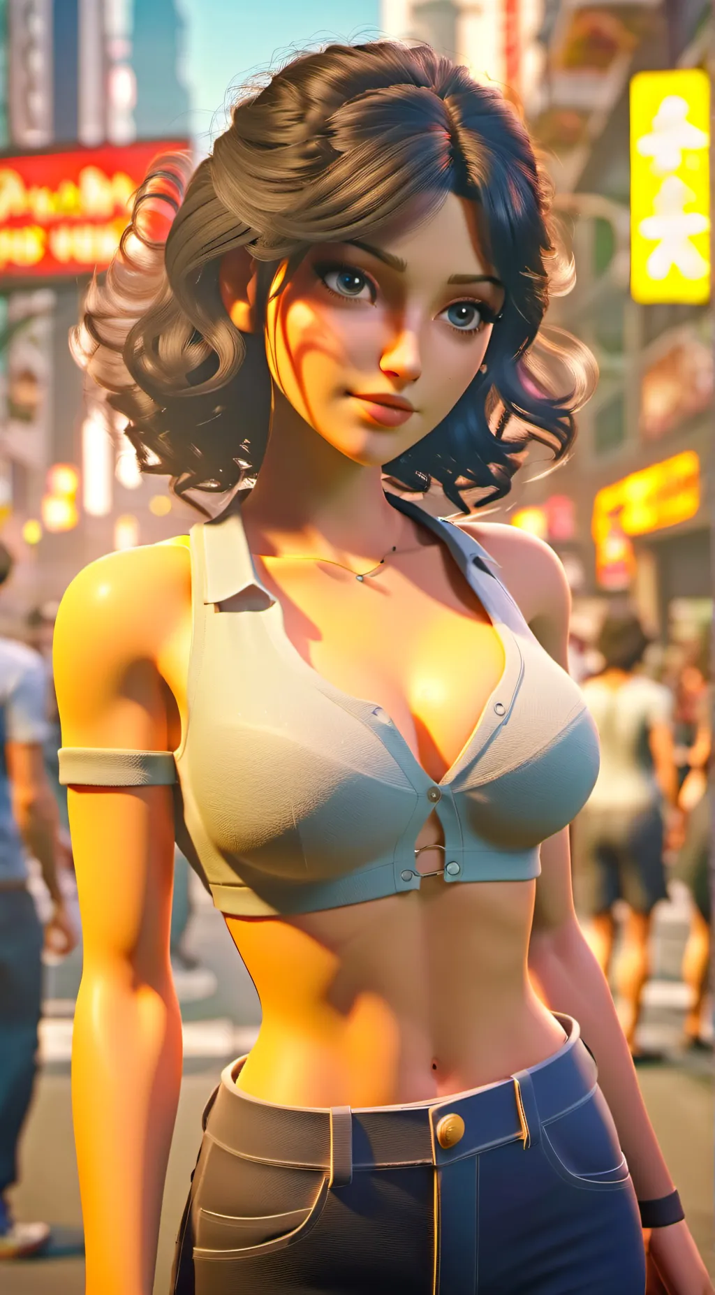 ai character: Maria background