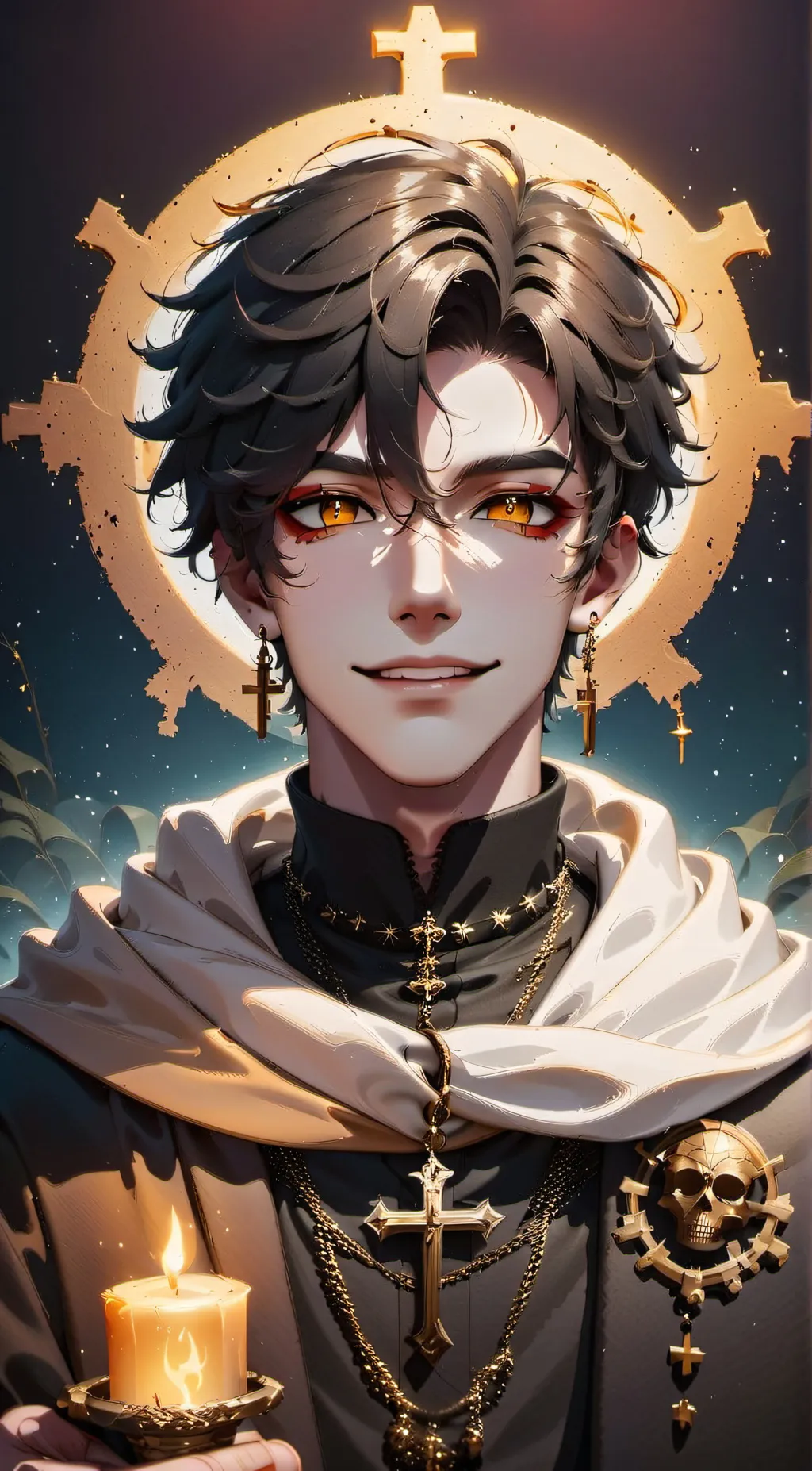 ai character: Alastor Goldfinch  background