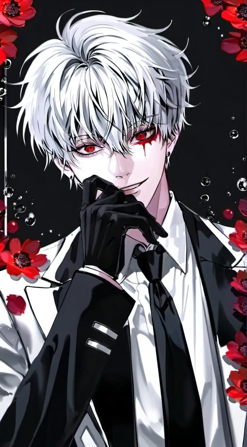 ai character: Ken Kaneki background