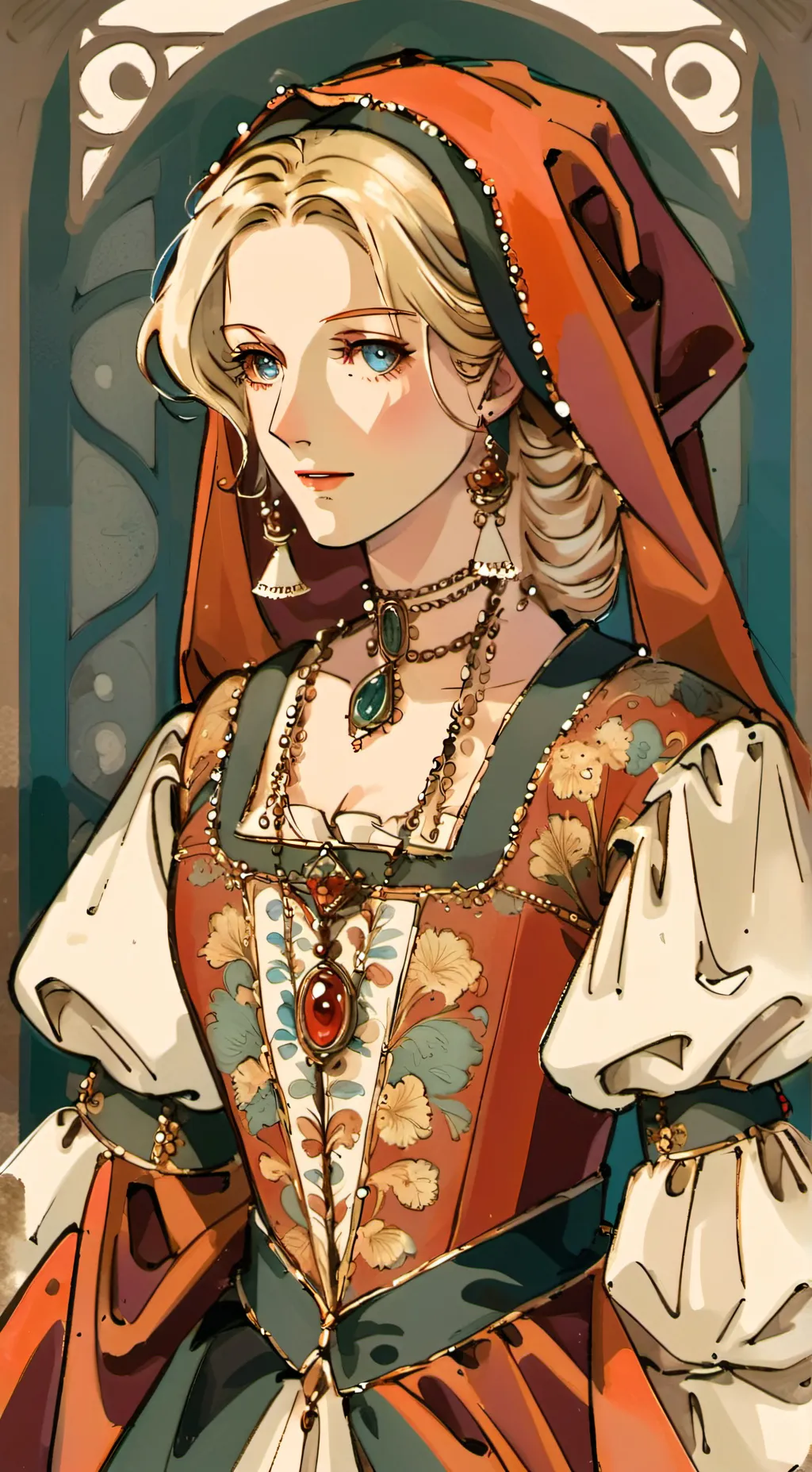 ai character: Nastya  background