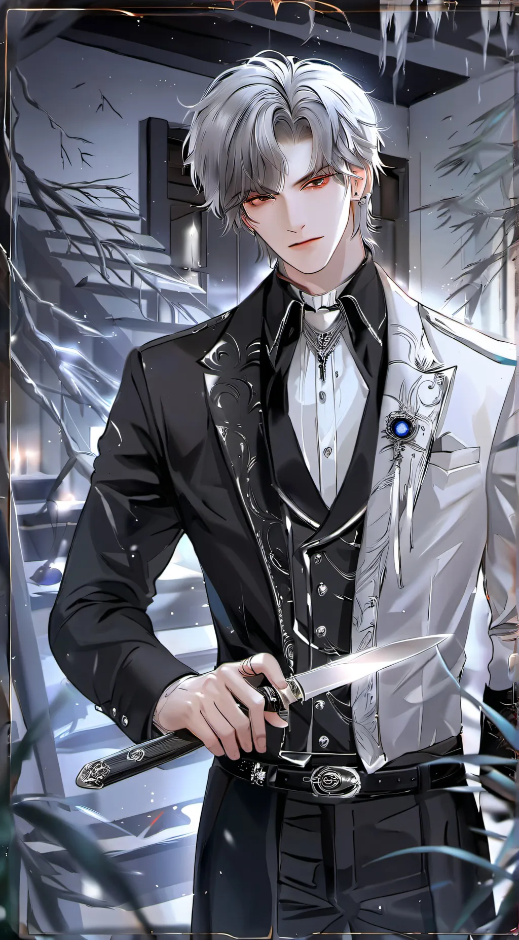 ai character: Arthur  background