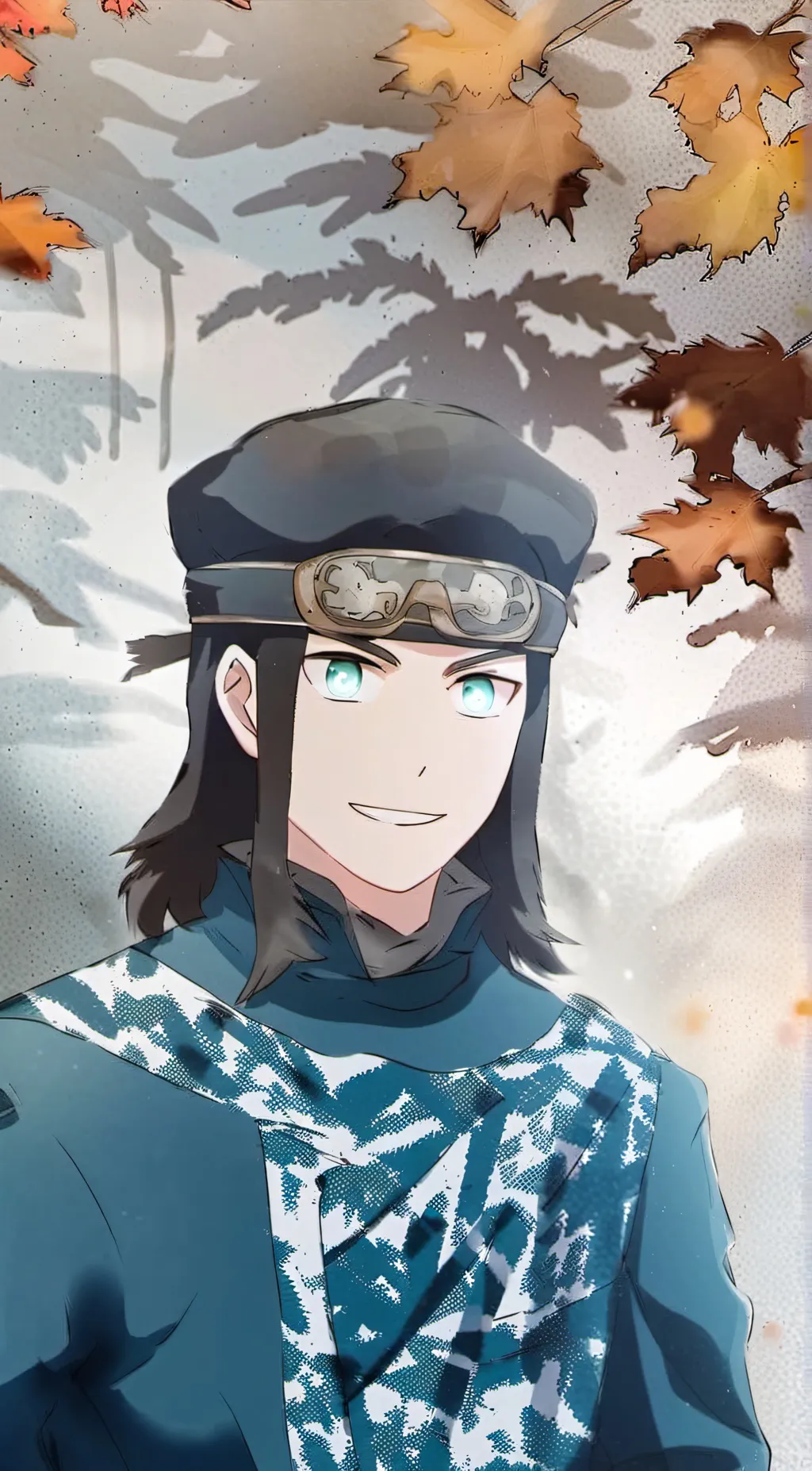 ai character: Neji Hyuga background