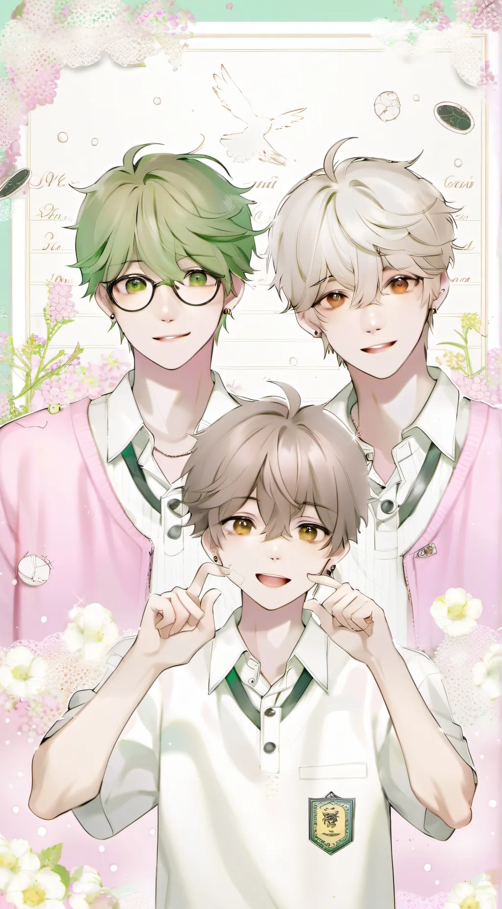 ai character: class trip☆☆ background