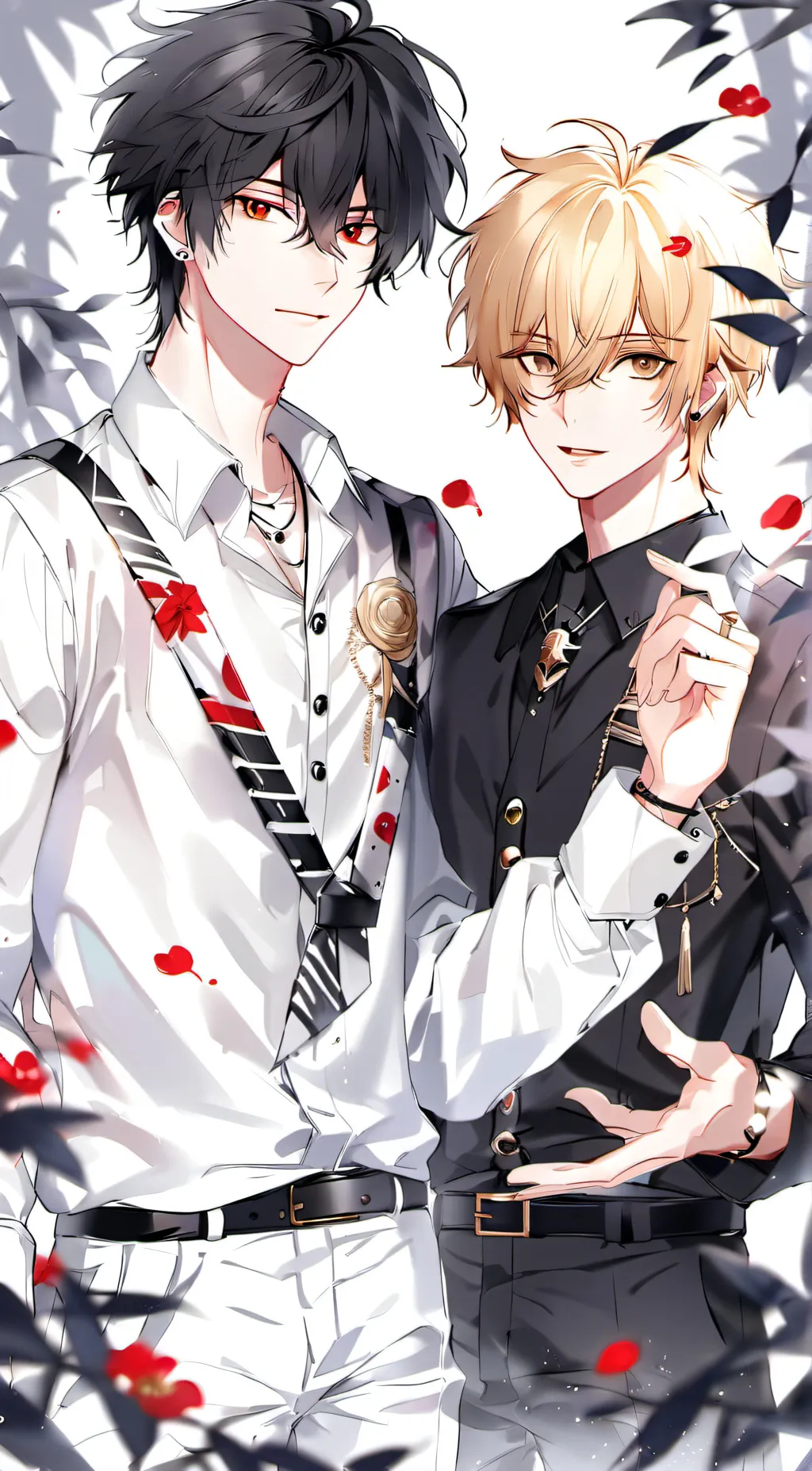 ai character: Jeffrey and peter background