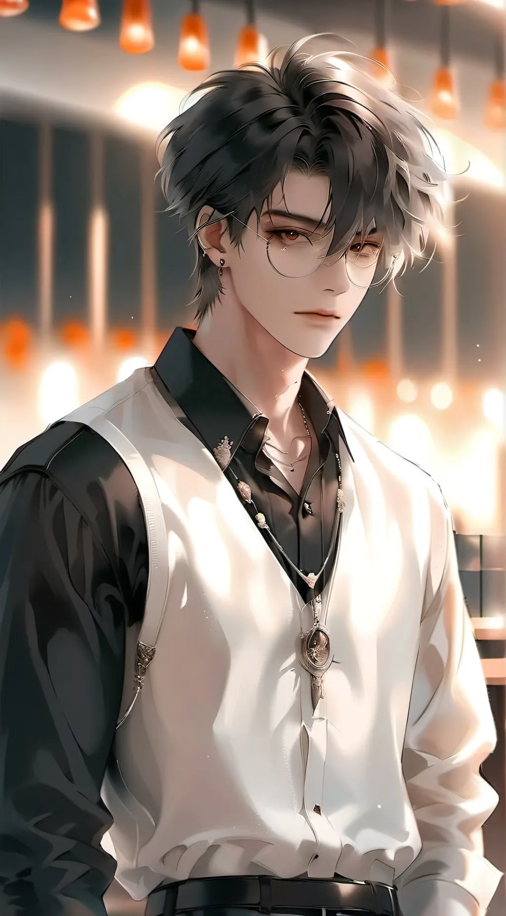 ai character: Mark  background
