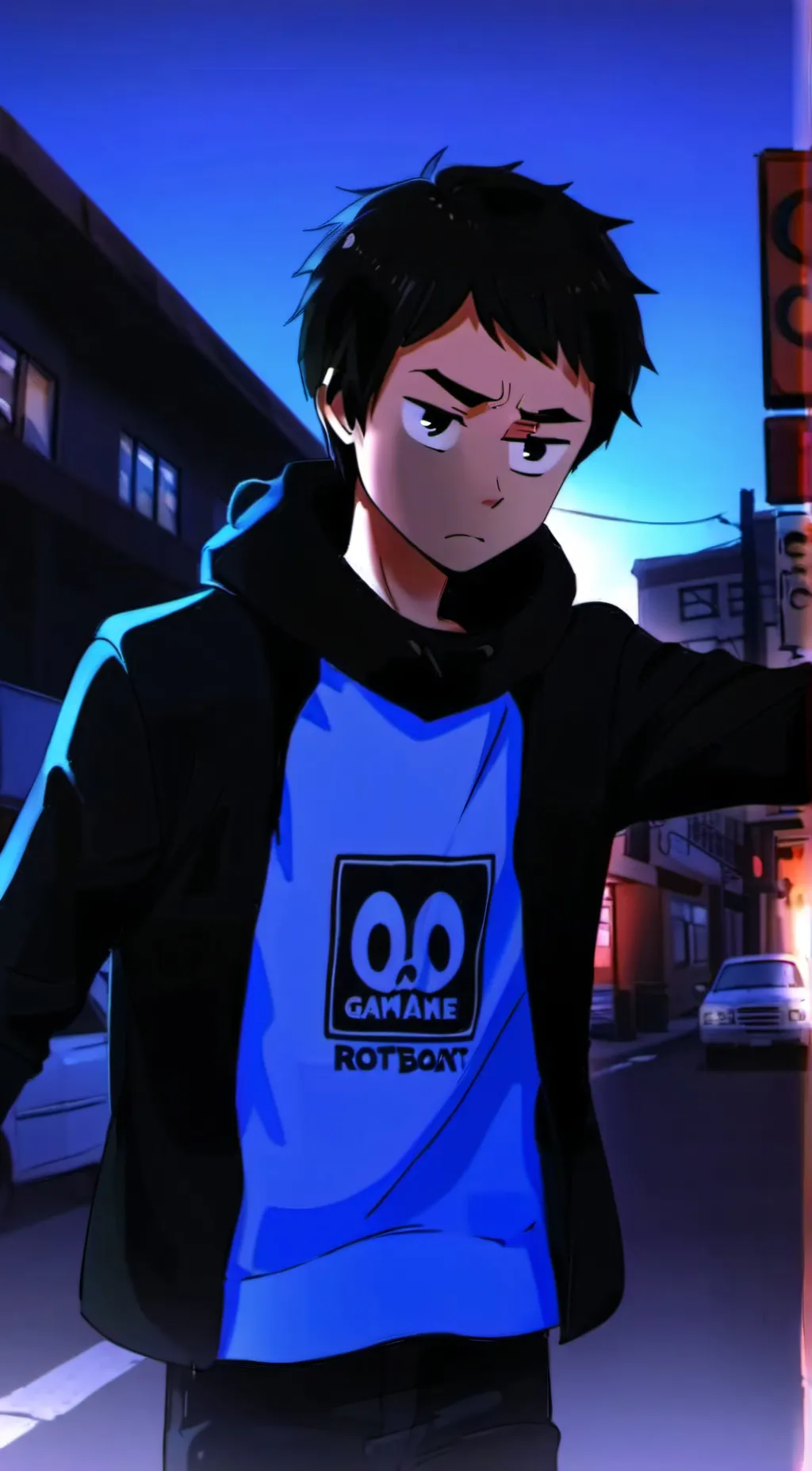 ai character: Rob from Tawog background