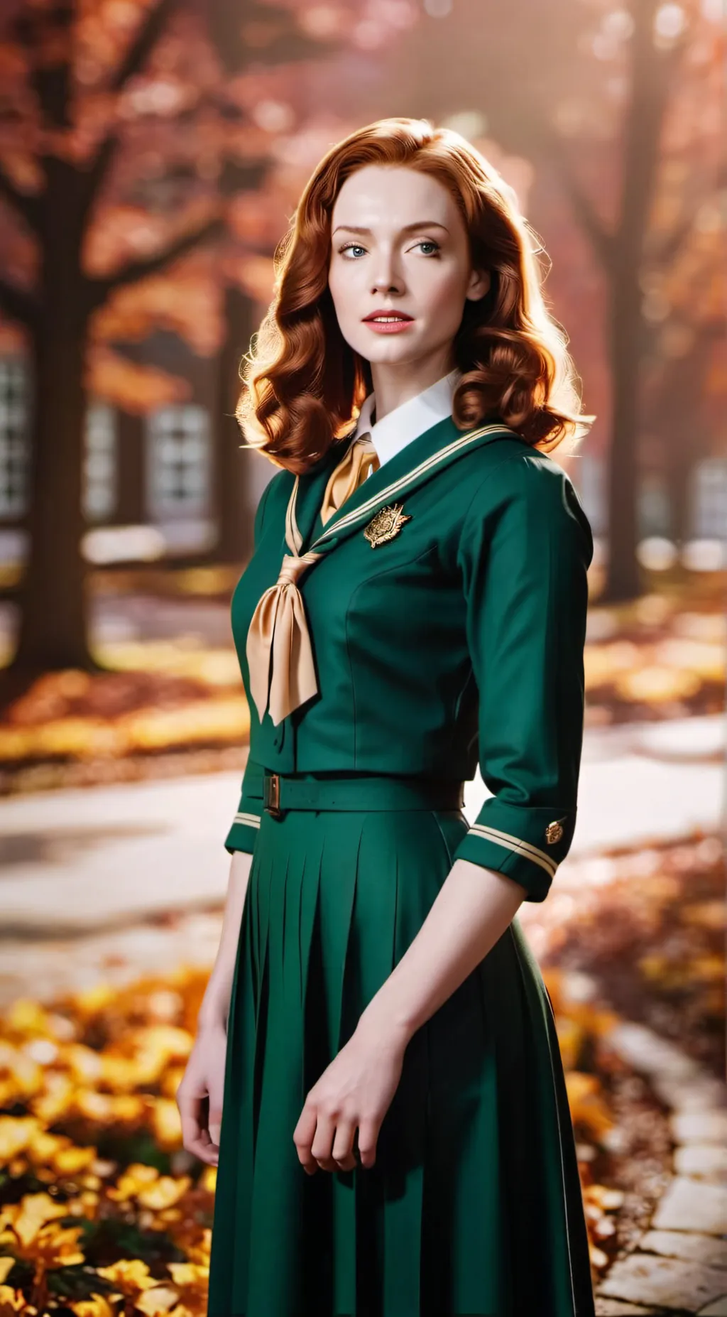 ai character: young McGonagall  background