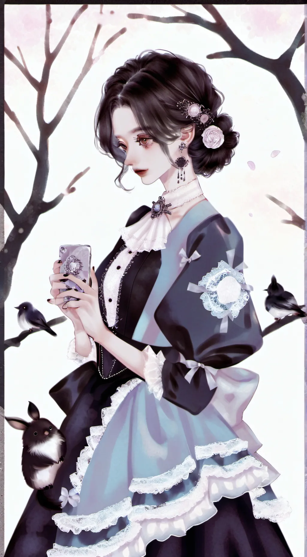 ai character: mom background