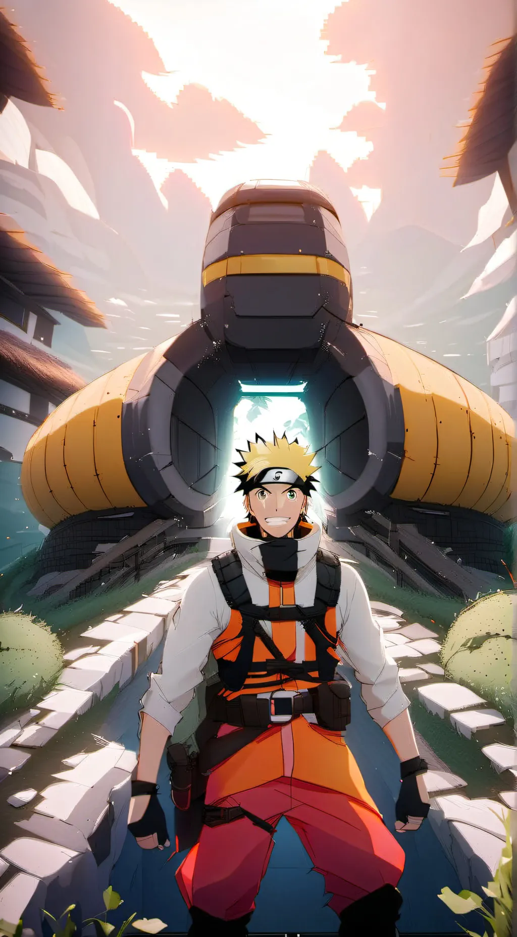 ai character: Naruto background