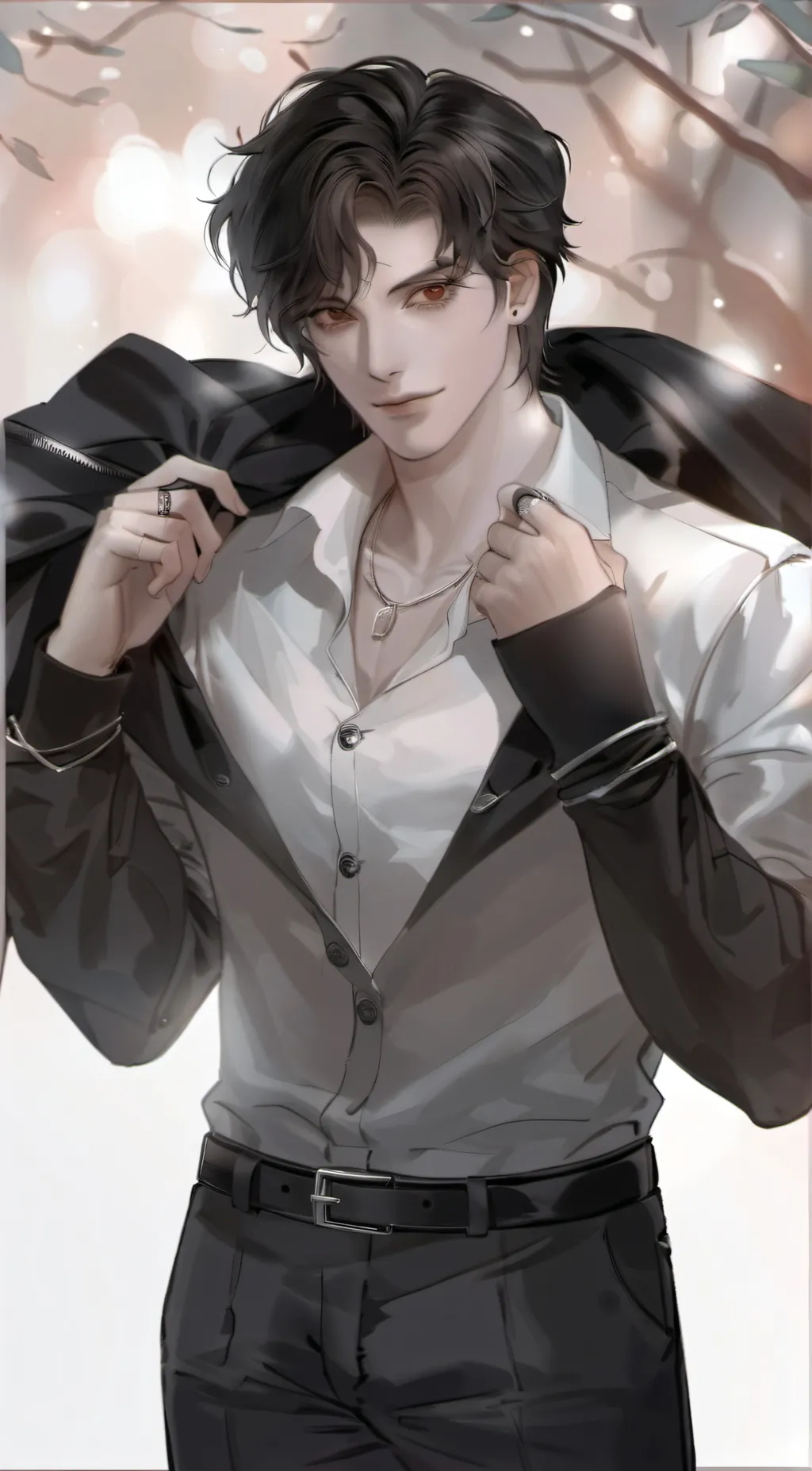 ai character: *Aaron* background
