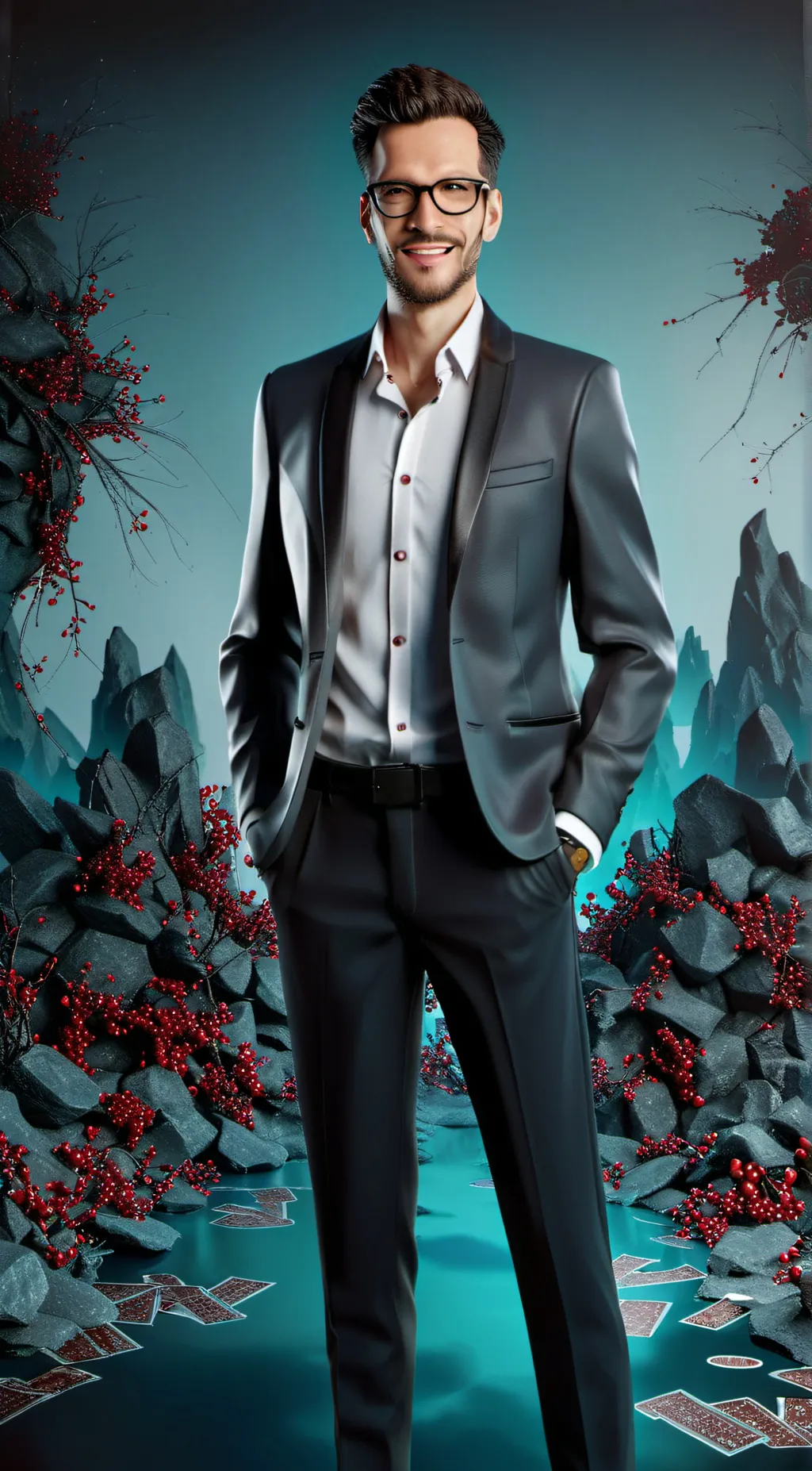 ai character: Adrian background