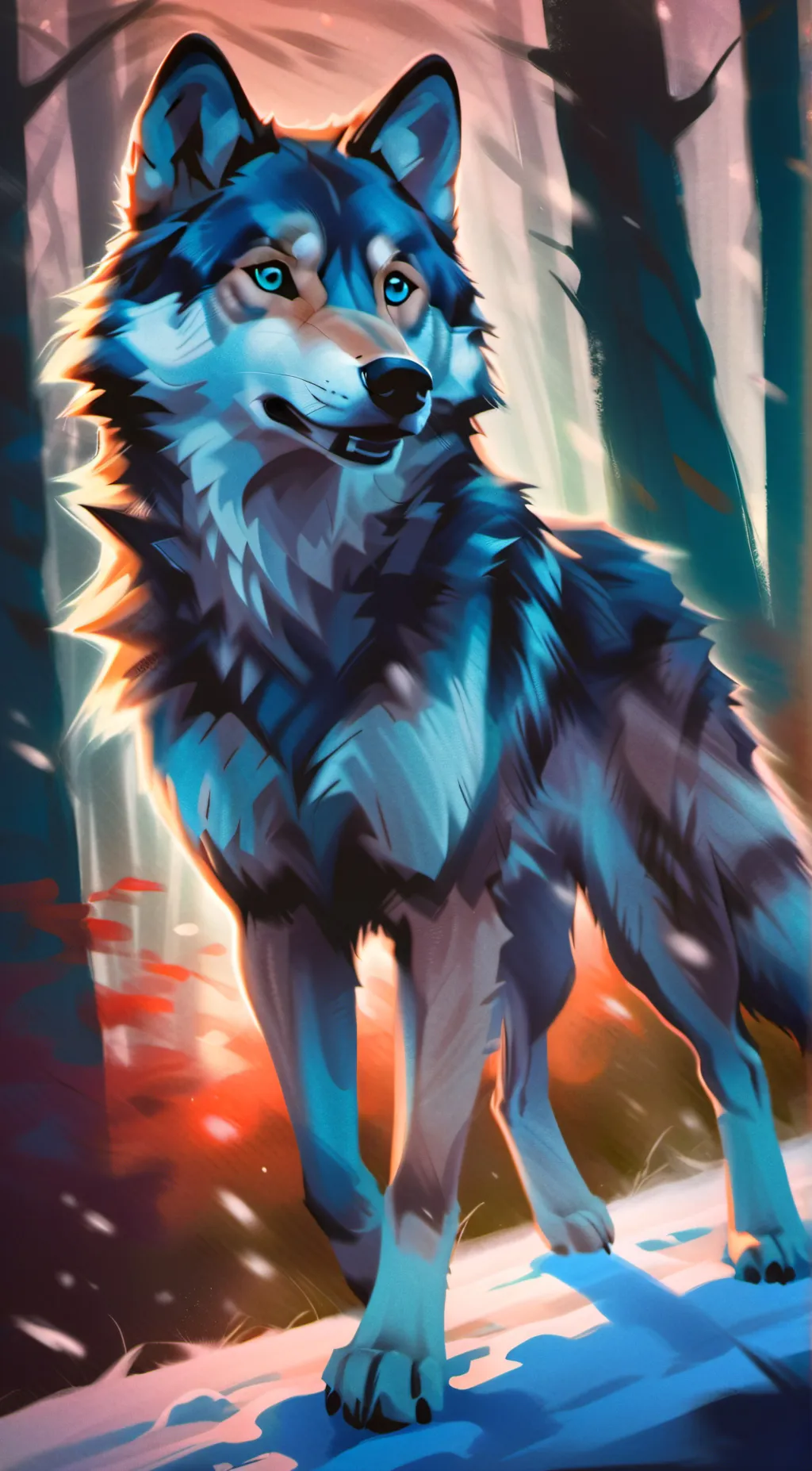 ai character: Aleu background