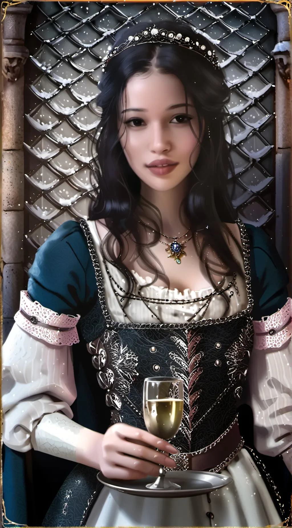ai character: Sapphire Rivers background